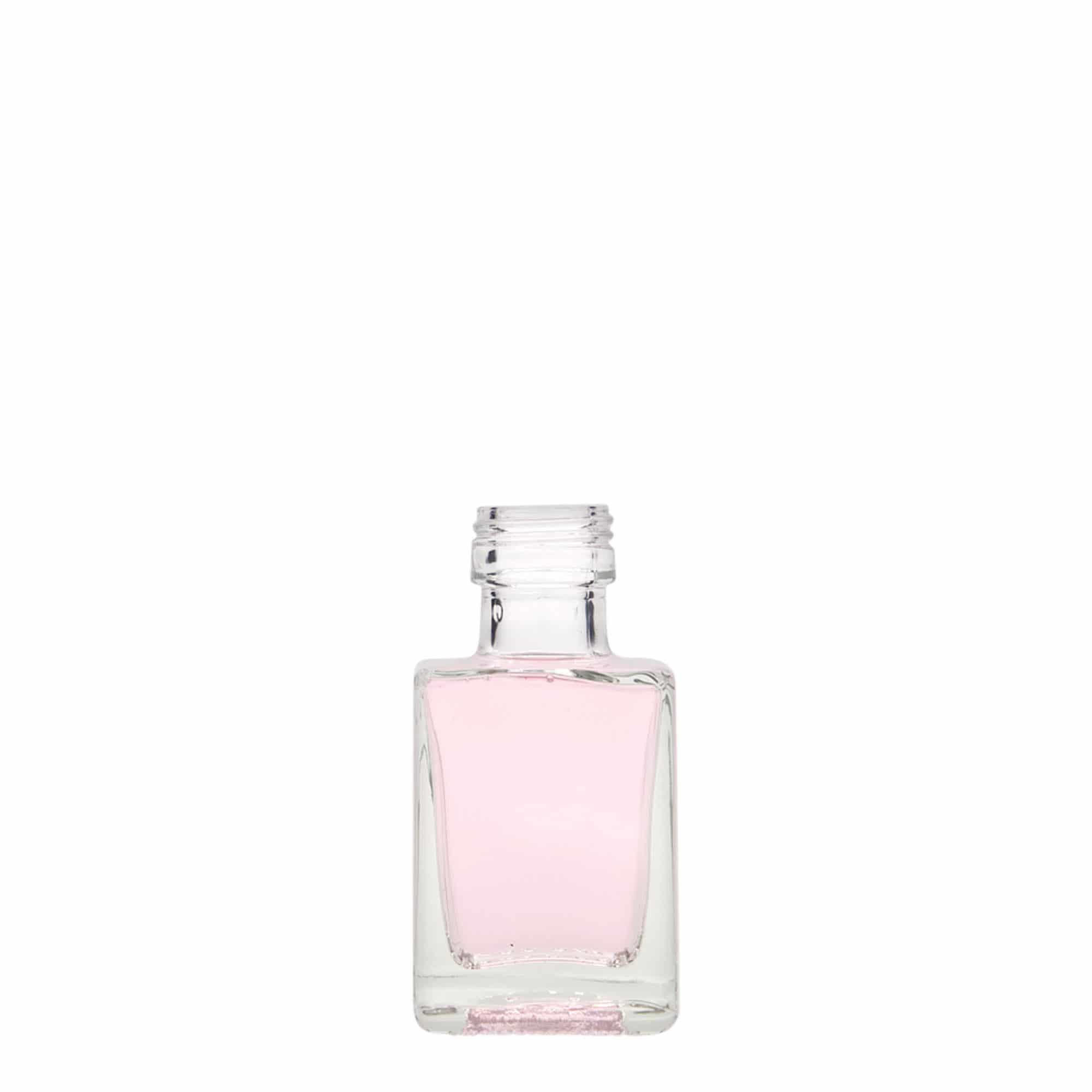 Shishe qelqi 50 ml 'Cube', katrore, gojë: PP 24