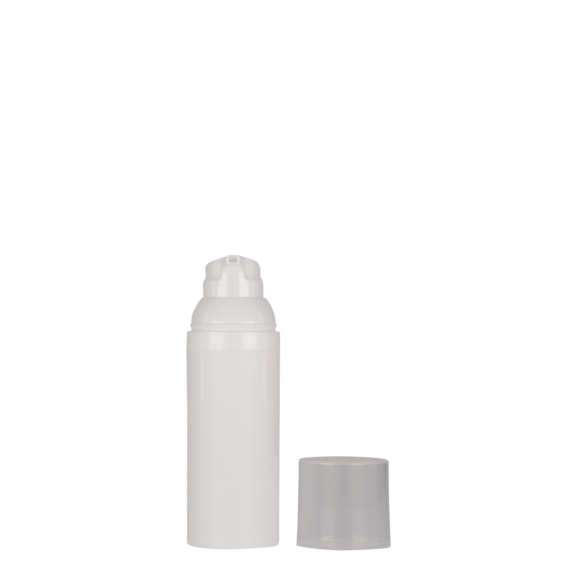 50 ml Dispenser Airless 'Mezzo', plastikë PP, i bardhë