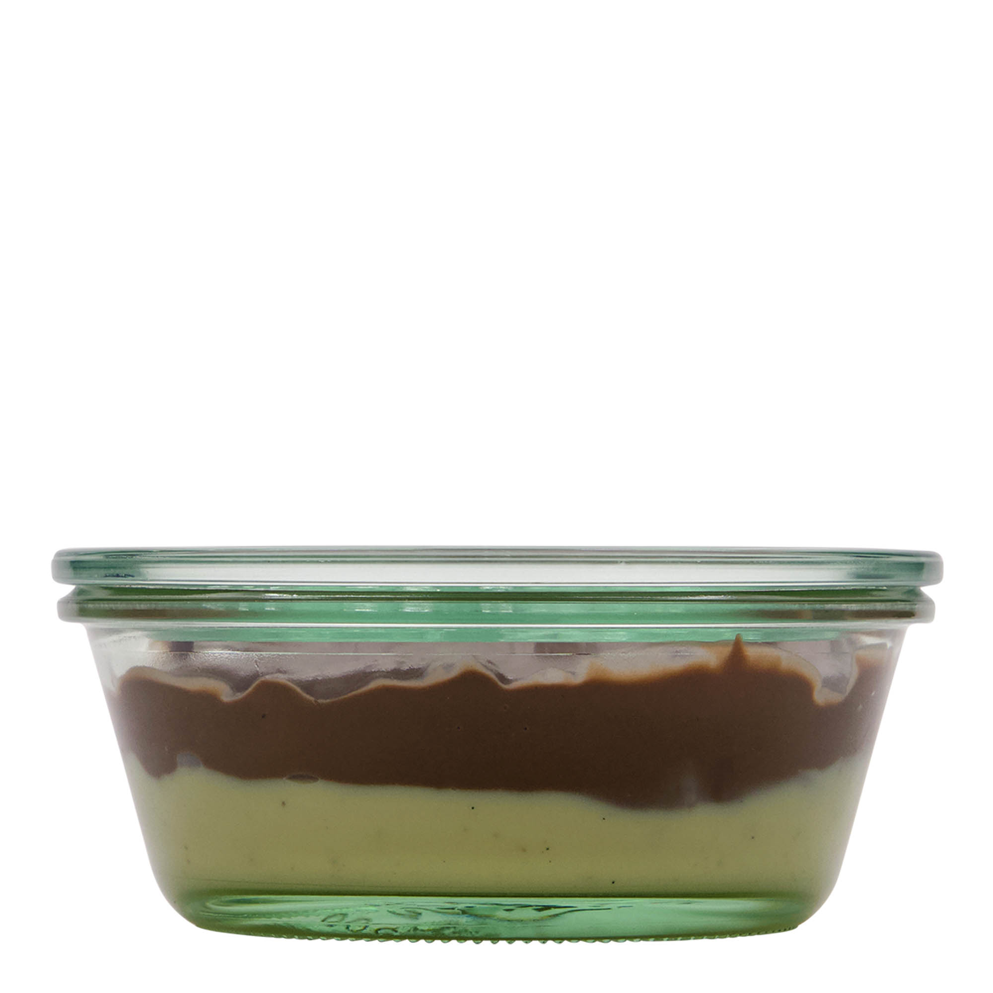 300 ml WECK enë gourmet, Hapur: Skaj i rrumbullakët