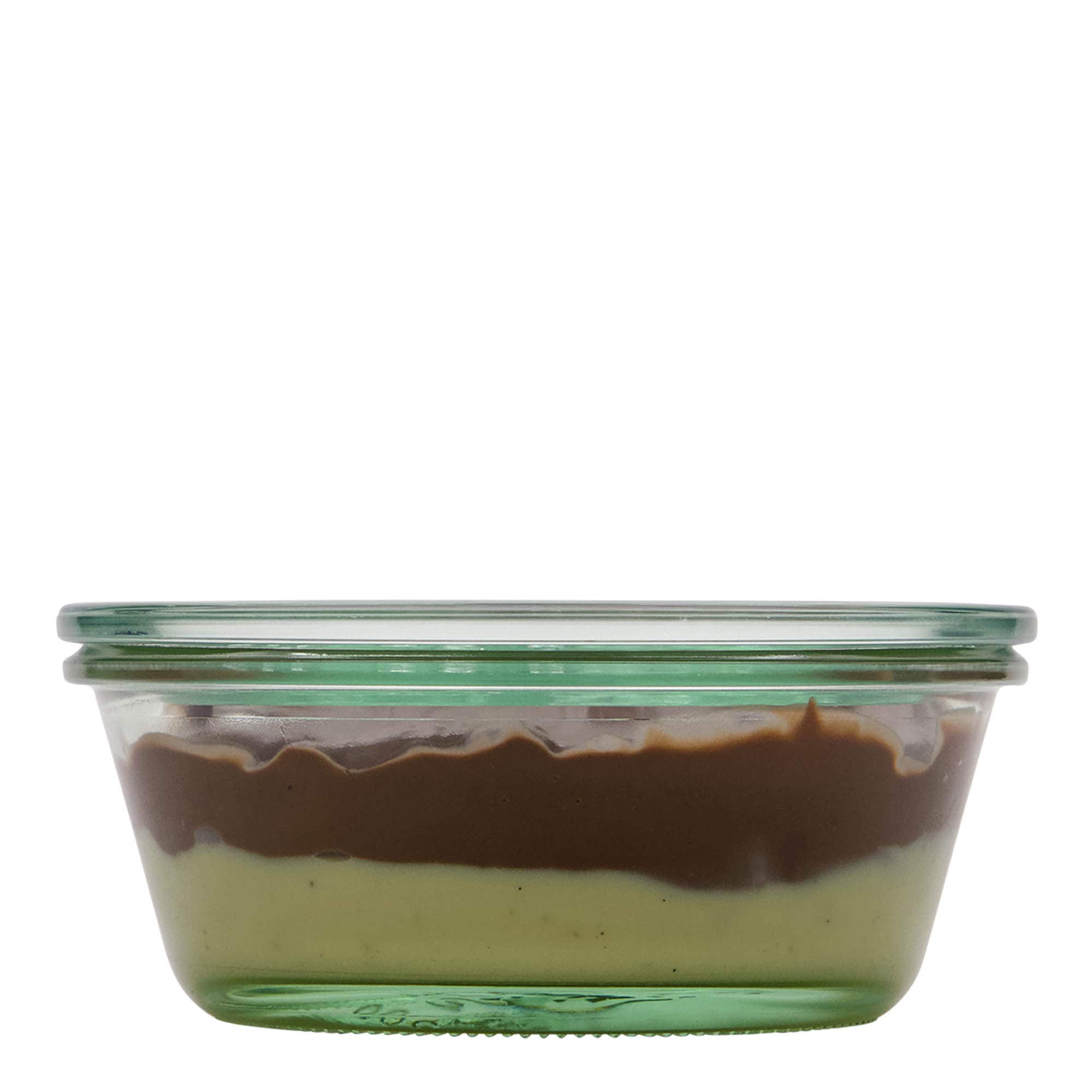 300 ml WECK enë gourmet, Hapur: Skaj i rrumbullakët