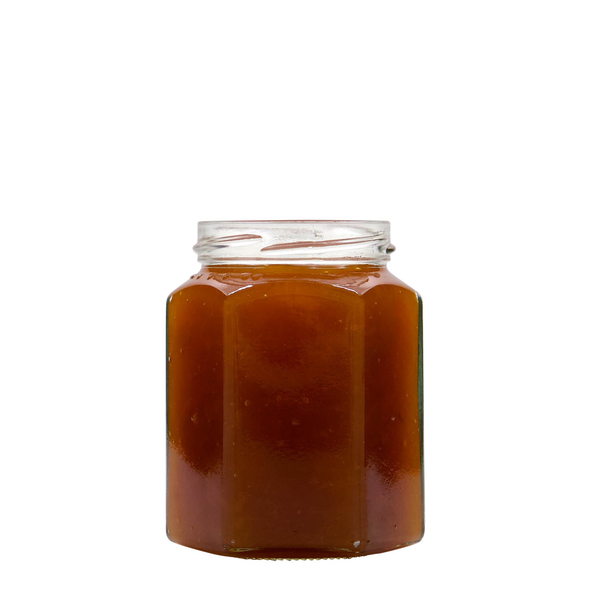 288 ml gotë gjashtëkëndëshe, gojë: Twist-Off (TO 63) 288 ml gotë gjashtëkëndëshe, gojë: Twist-Off (TO 63)