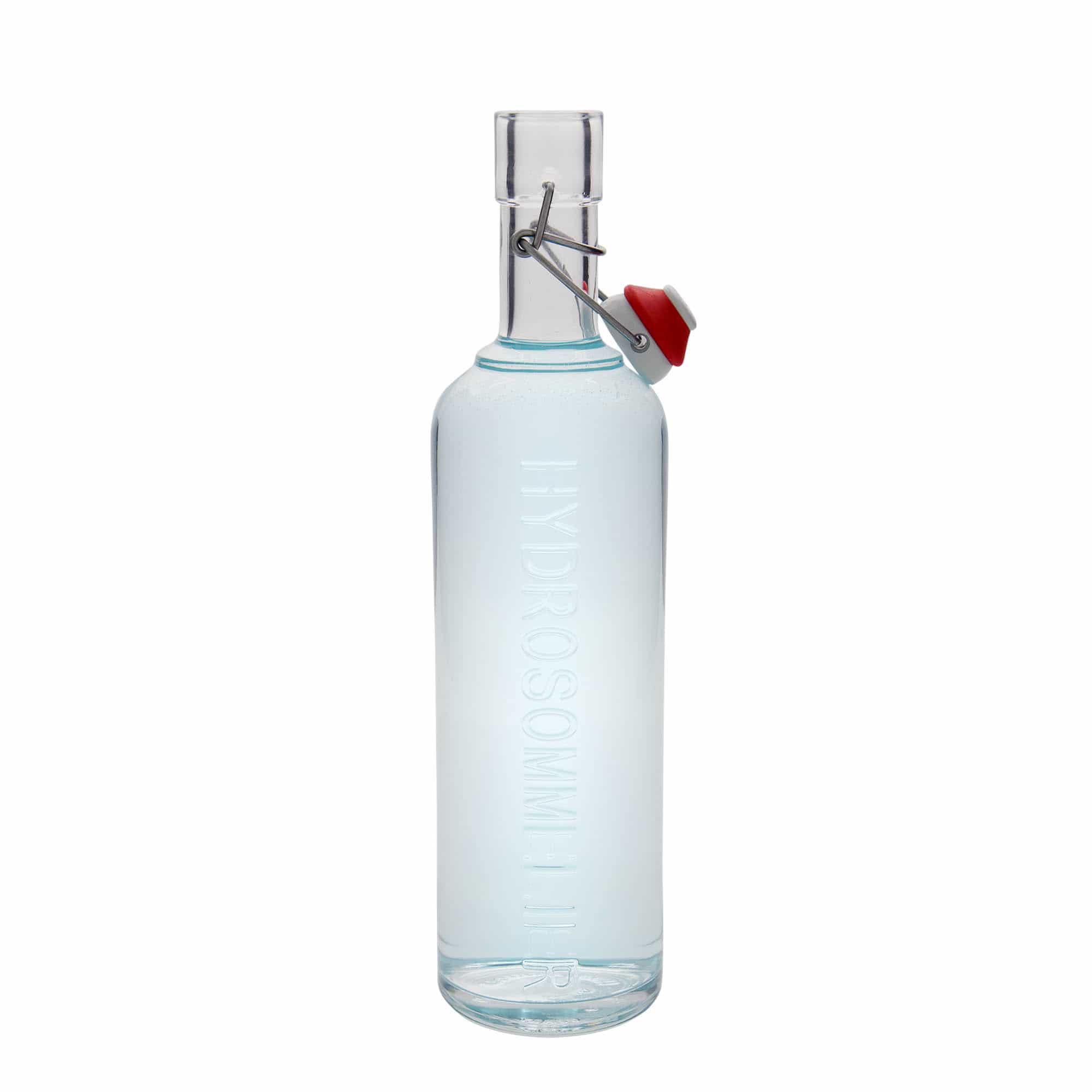 1.000 ml shishe qelqi 'Optima Hydrosommelier', hapje: kapak me klips