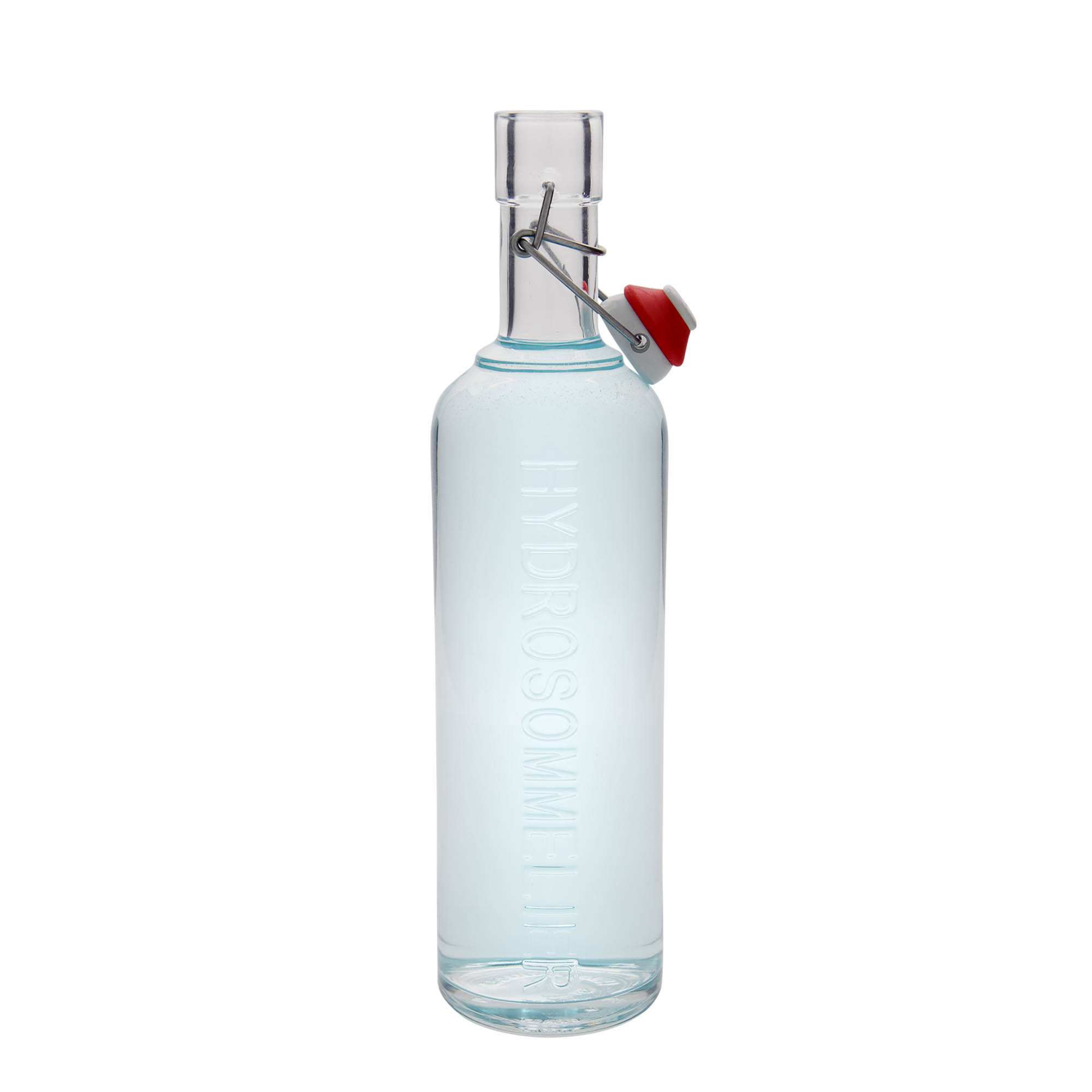 1.000 ml shishe qelqi 'Optima Hydrosommelier', hapje: kapak me klips