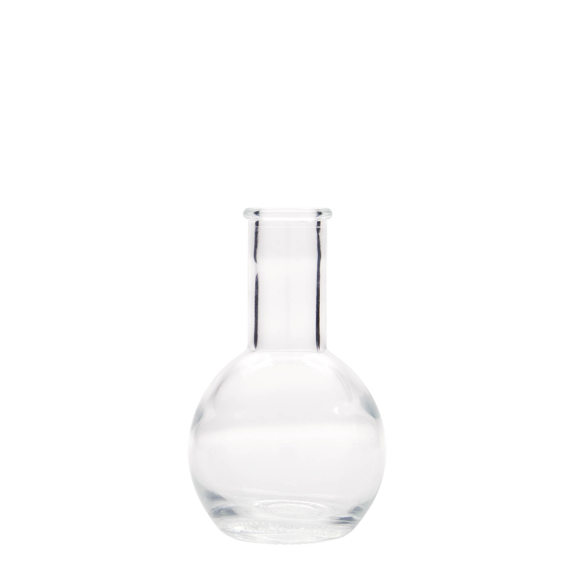 Shishe qelqi 100 ml 'Tulipano', hapje: kork Shishe qelqi 100 ml 'Tulipano', hapje: kork