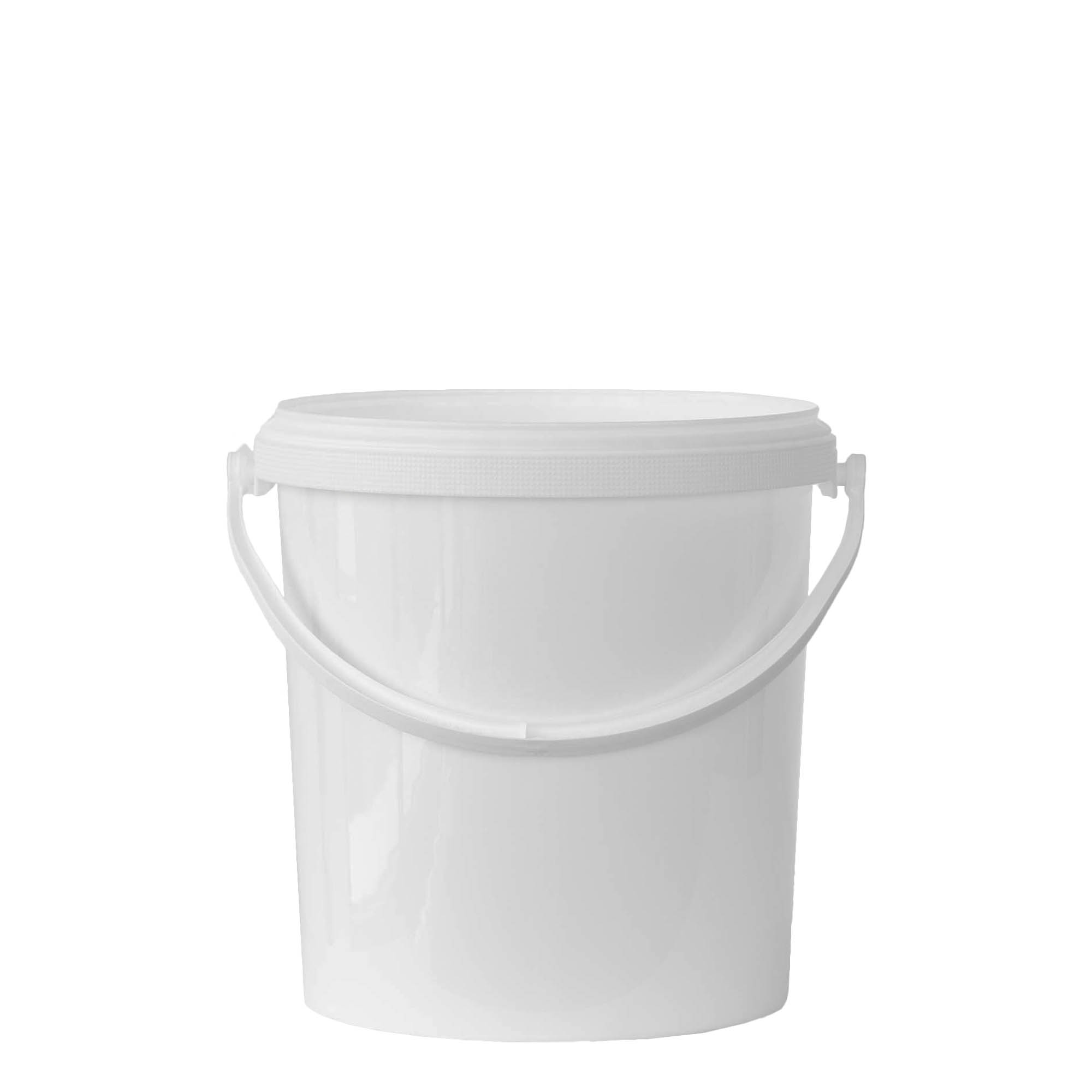 6 l kovë, plastikë PP, e bardhë 6 l kovë, plastikë PP, e bardhë