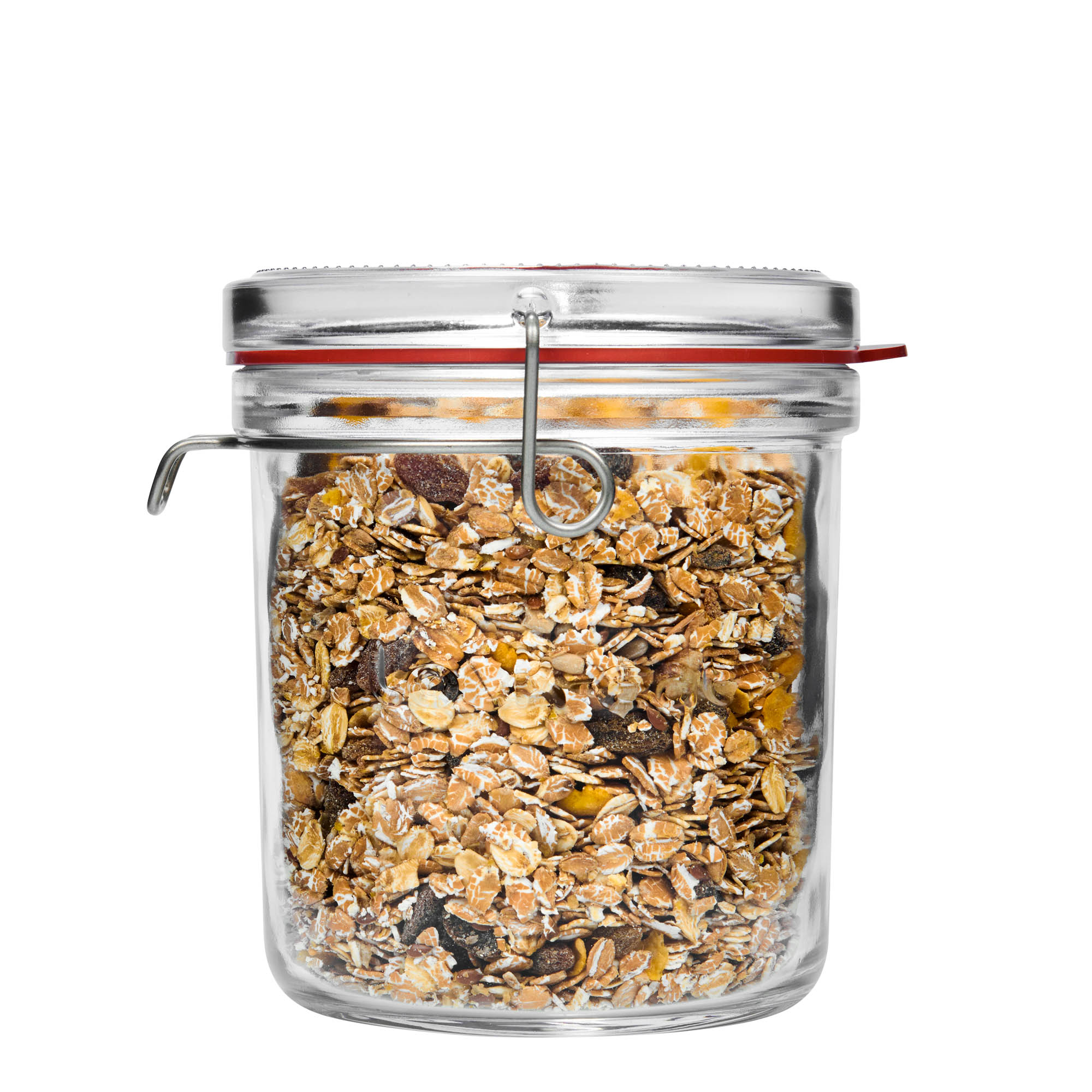 750 ml qelq me kapak me tela 'Lock-Eat', hapja: mbyllje me kapak me tela