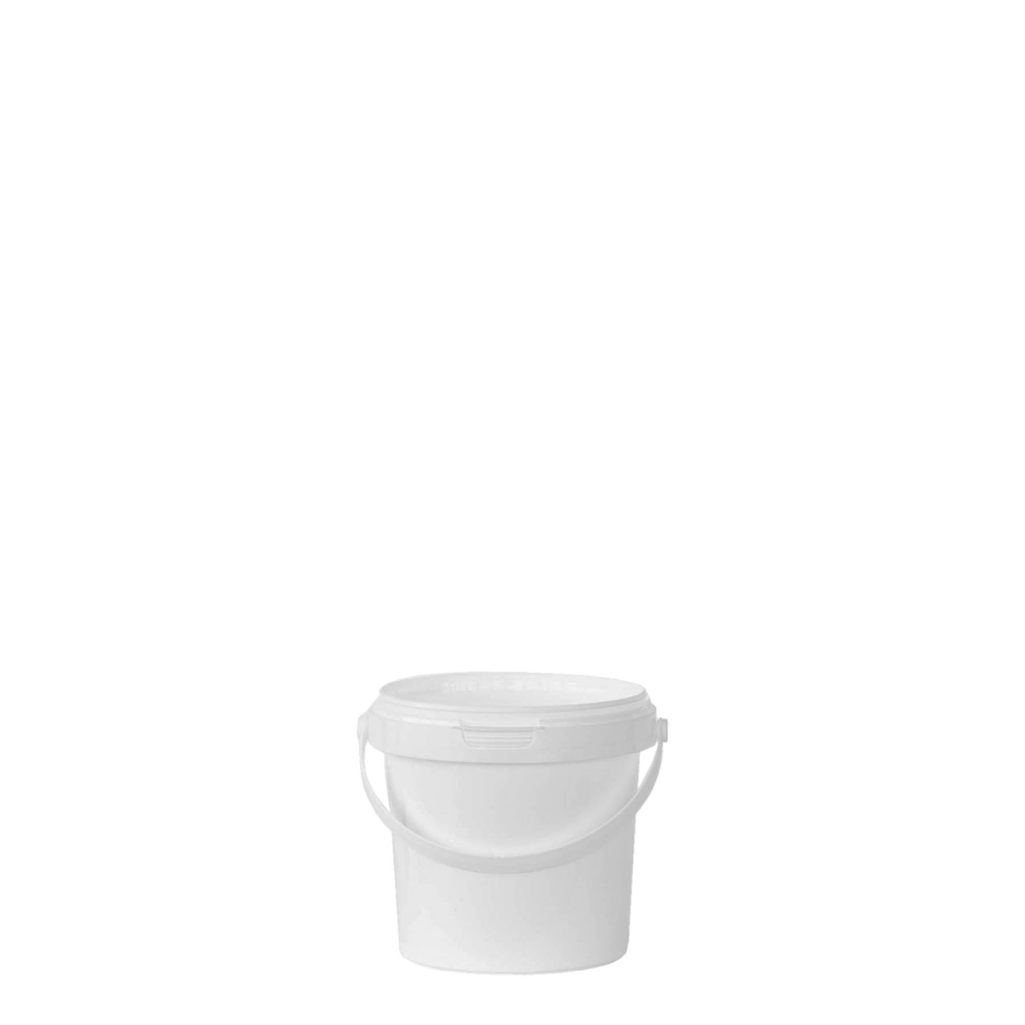 0,6 l kovë, plastikë PP, e bardhë 0,6 l kovë, plastikë PP, e bardhë
