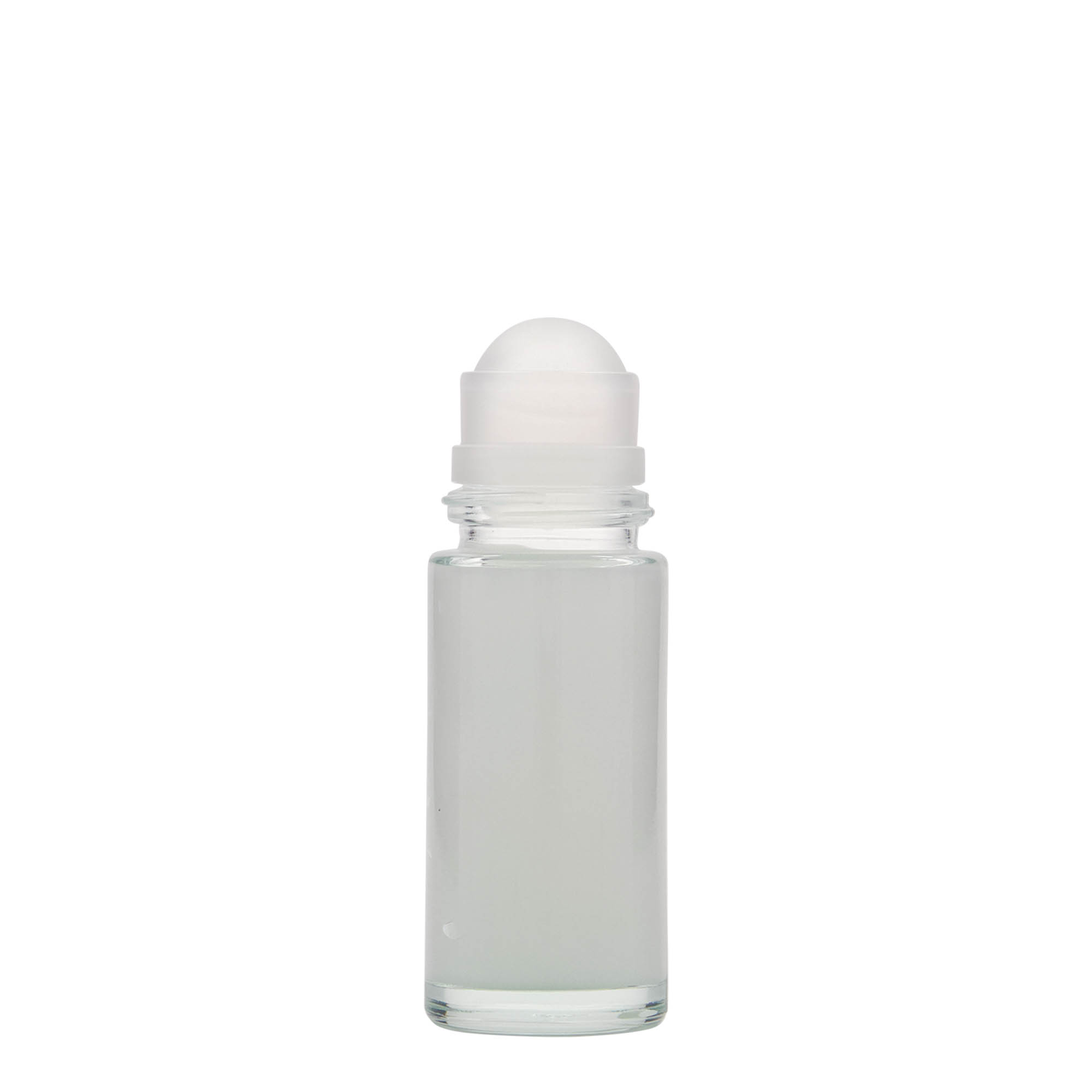 Shishe Roll-On 50 ml, qelq, gojë: kapak me vidë Shishe Roll-On 50 ml, qelq, gojë: kapak me vidë