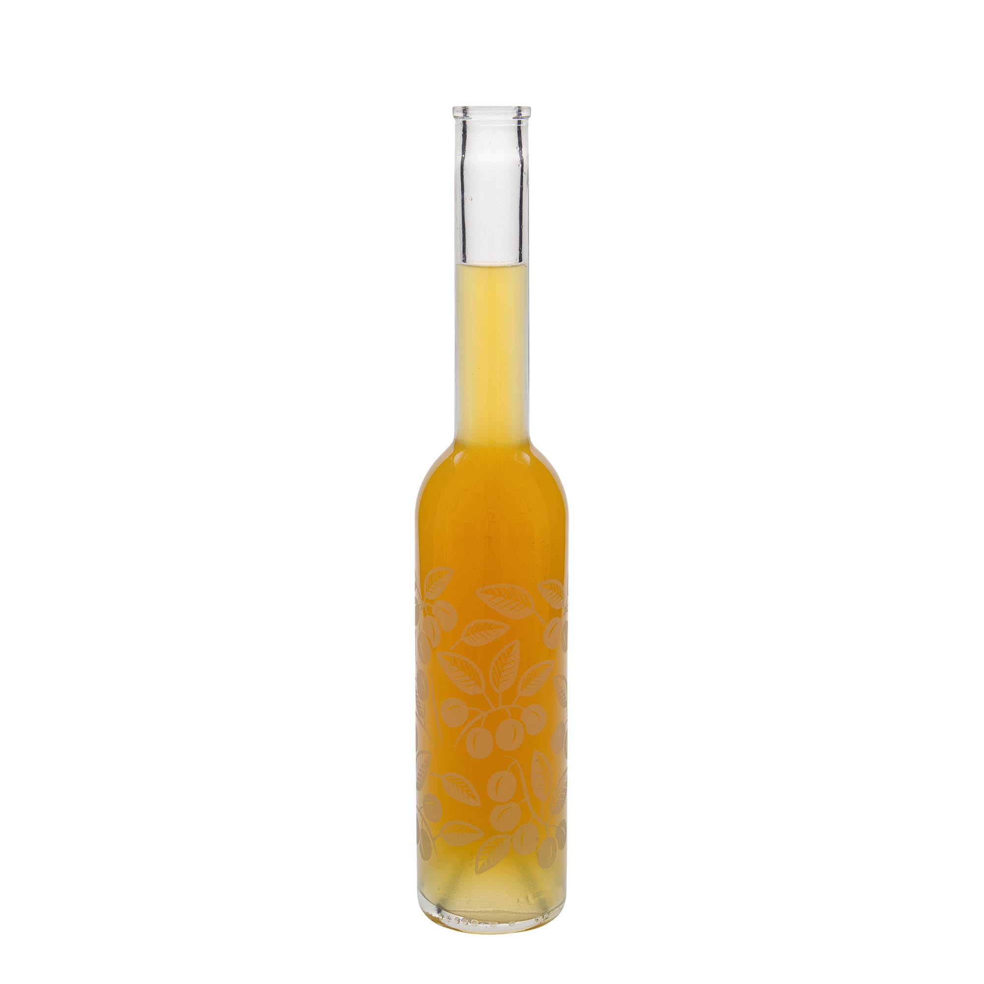 Shishe qelqi 350 ml 'Opera', motiv: Mirabellen, hapje: korek Shishe qelqi 350 ml 'Opera', motiv: Mirabellen, hapje: korek