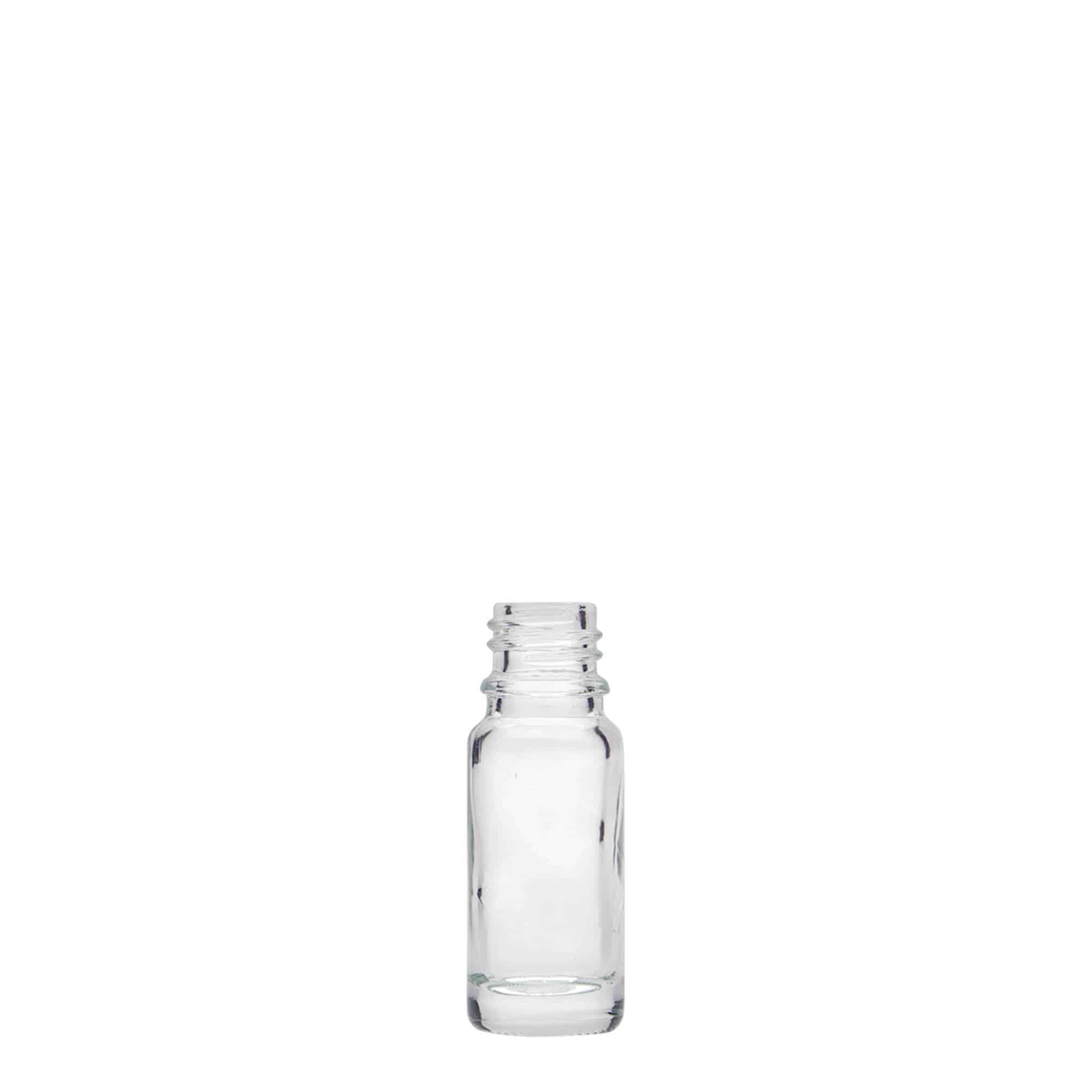 10 ml shishe mjekësore, qelq, gojëz: DIN 18