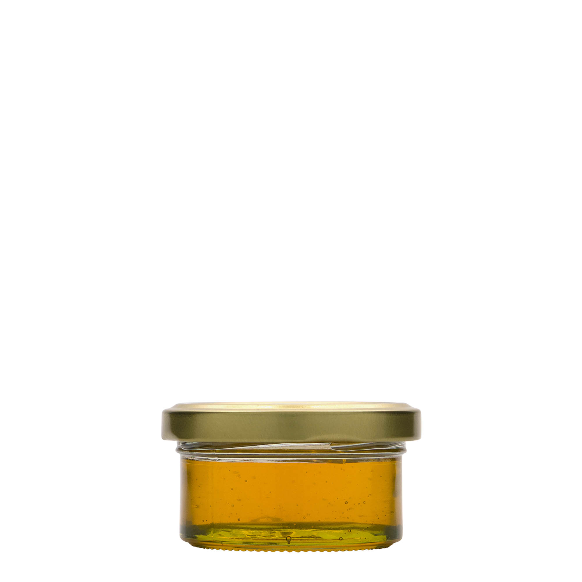 70 ml kavanoz i sheshtë me mbyllje të shpejtë, hapje: Twist-Off (TO 66)