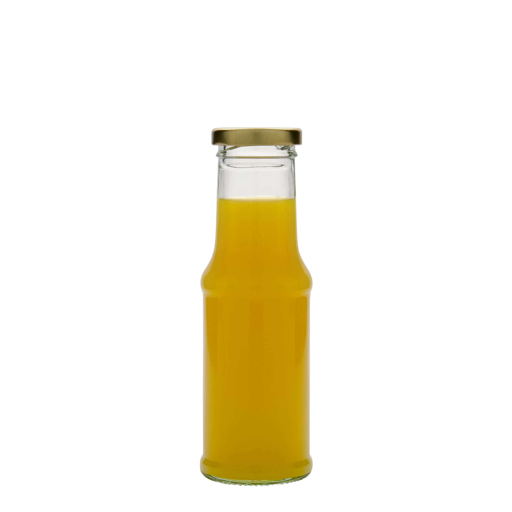 200 ml shishe salce, qelq, gojë: Twist-Off (TO 43)