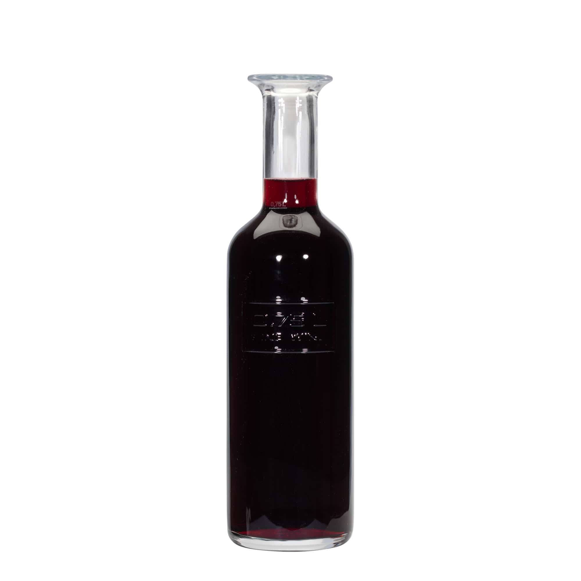 750 ml shishe qelqi 'Optima Fine Wine', goja: korek 750 ml shishe qelqi 'Optima Fine Wine', goja: korek