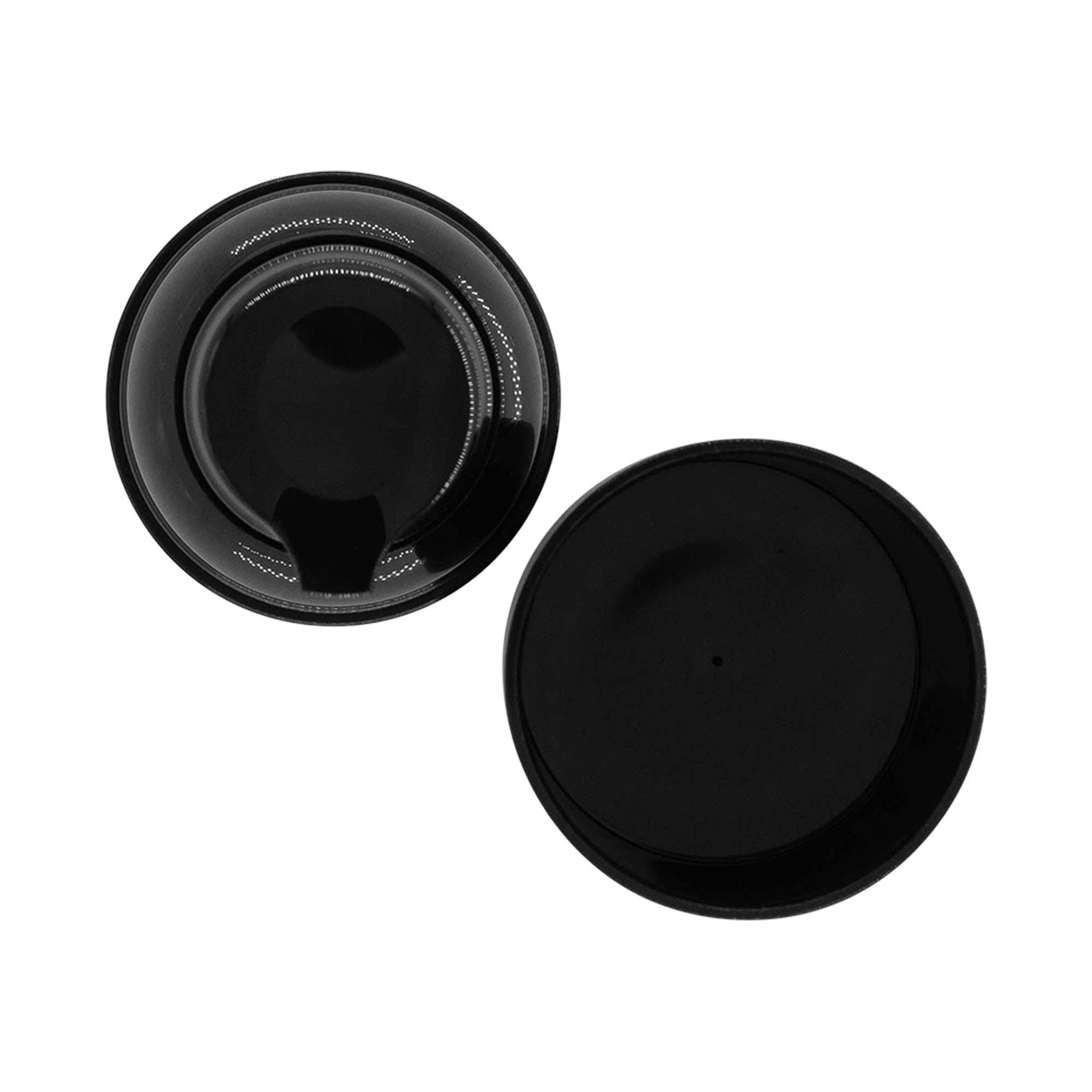 Pompa për shpërndarës pa ajër 'Mezzo', plastikë PP, e zezë Pompa për shpërndarës pa ajër 'Mezzo', plastikë PP, e zezë