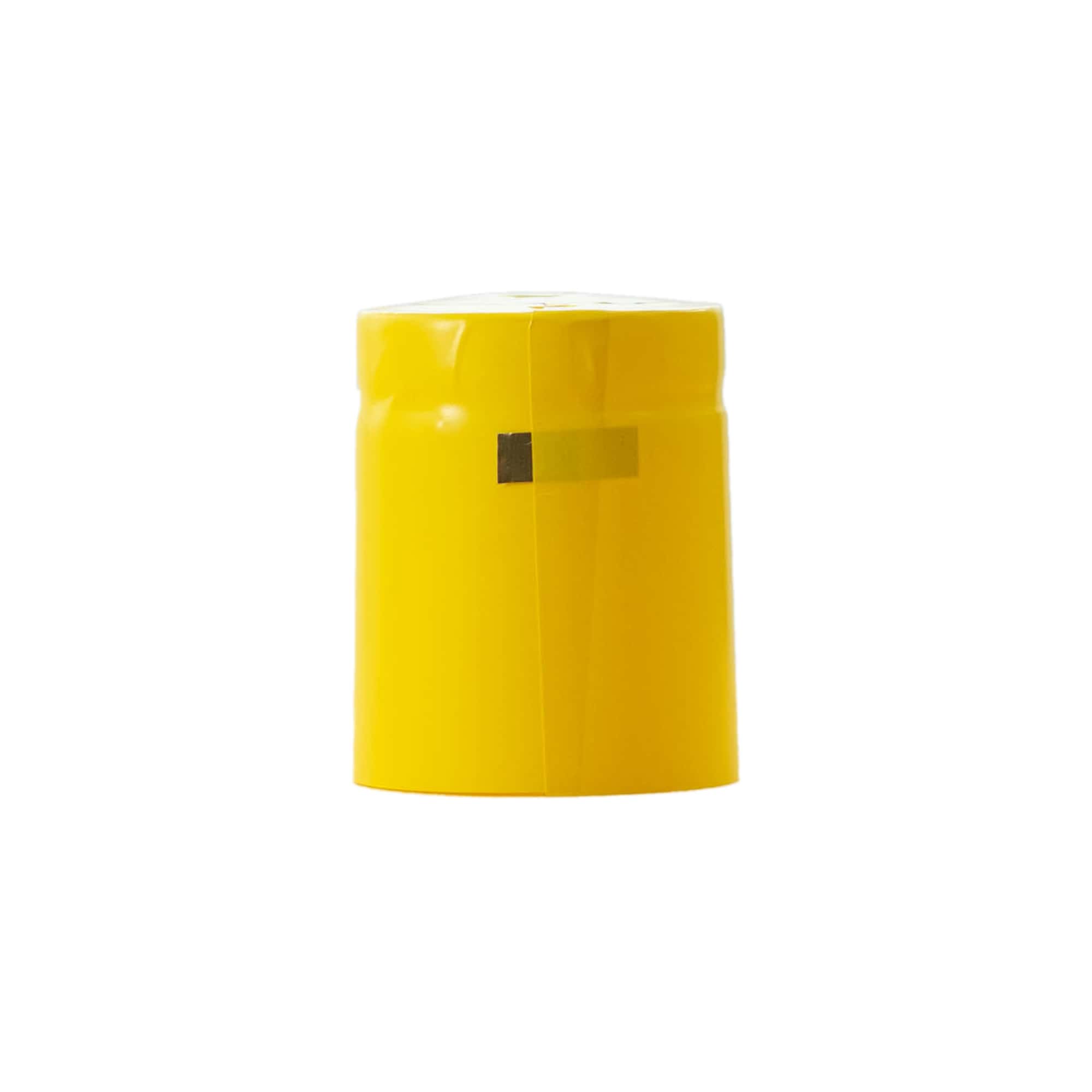 Kapak tkurrës 32x41, plastikë PVC, e verdhë