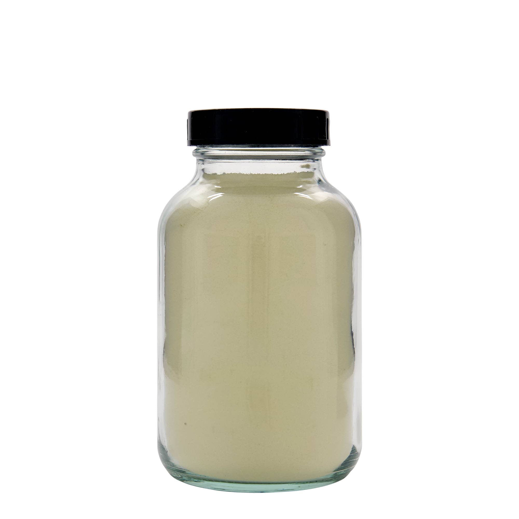 1.000 ml gotë me qafë të gjerë, hapje: DIN 68