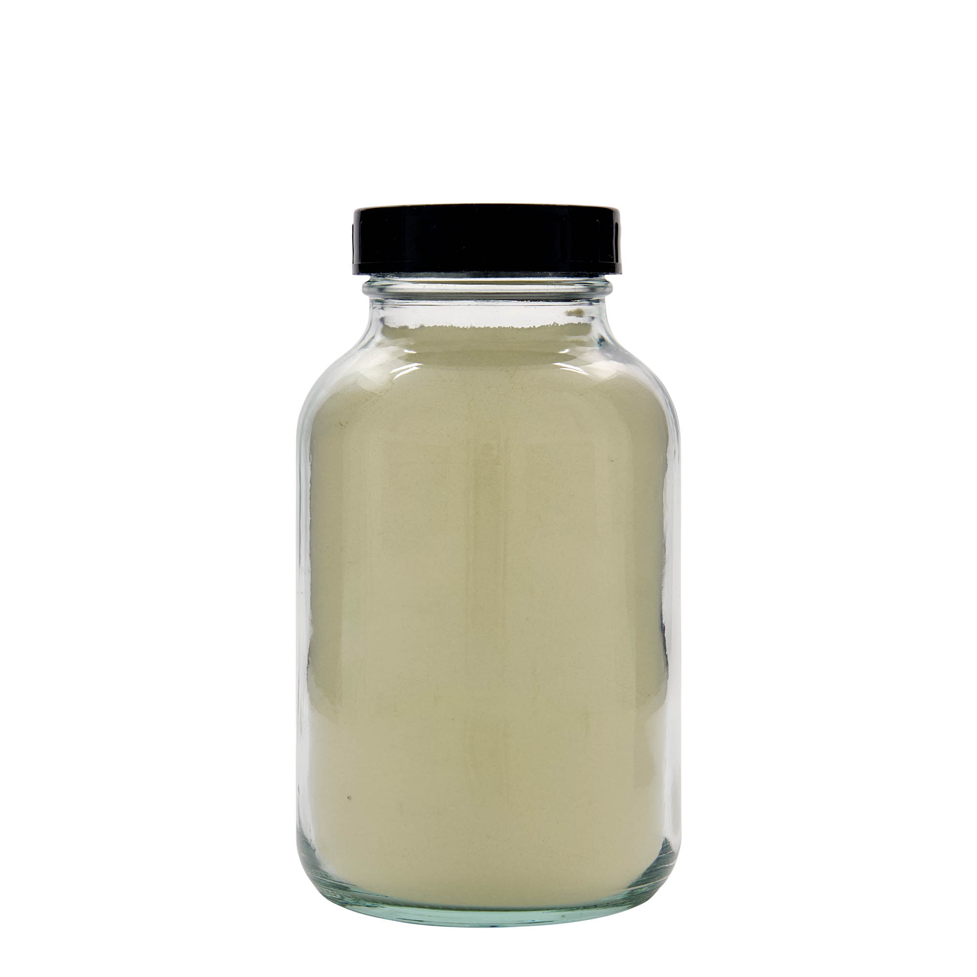 1.000 ml gotë me qafë të gjerë, hapje: DIN 68 1.000 ml gotë me qafë të gjerë, hapje: DIN 68