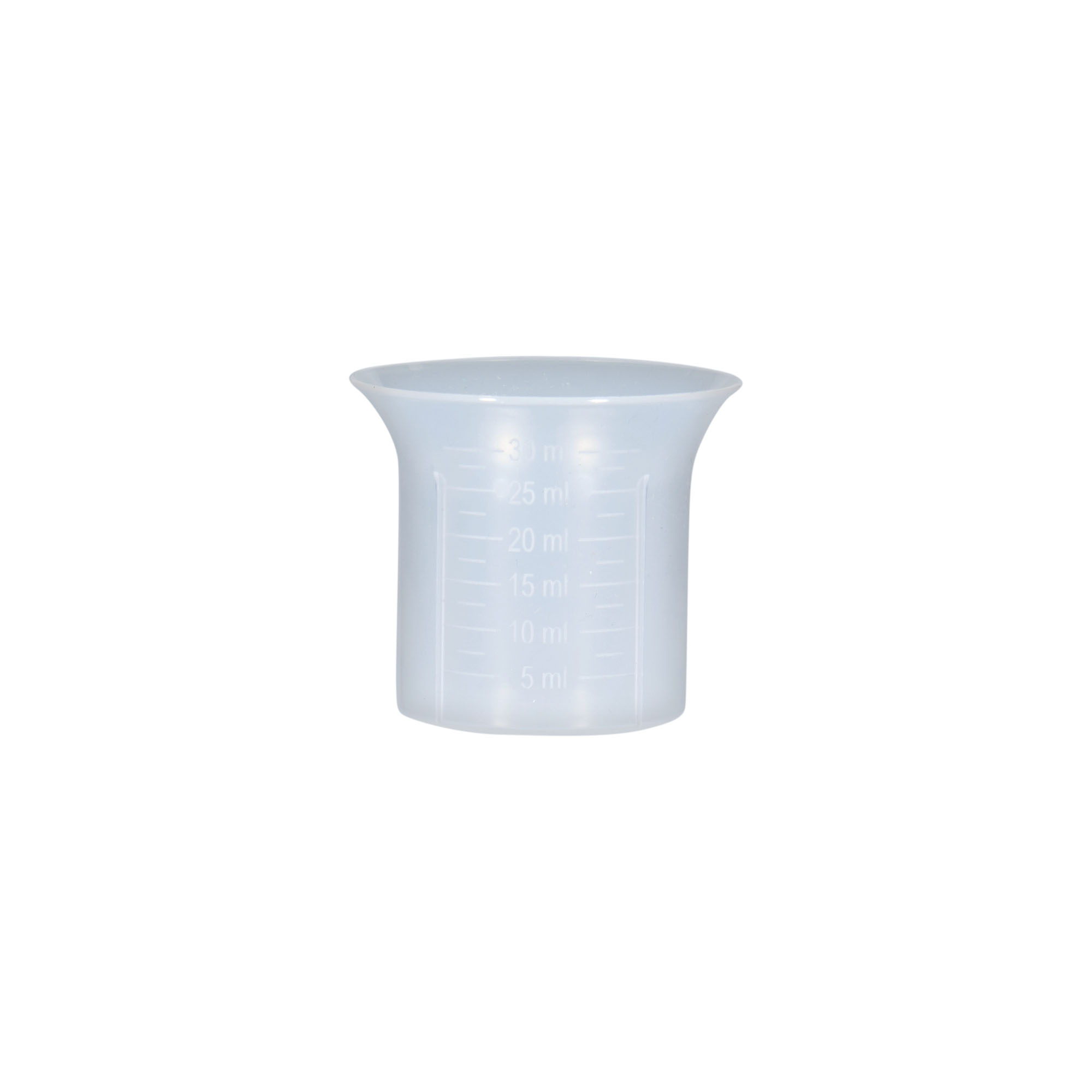 Masë matëse 5-30 ml, plastikë PP Masë matëse 5-30 ml, plastikë PP
