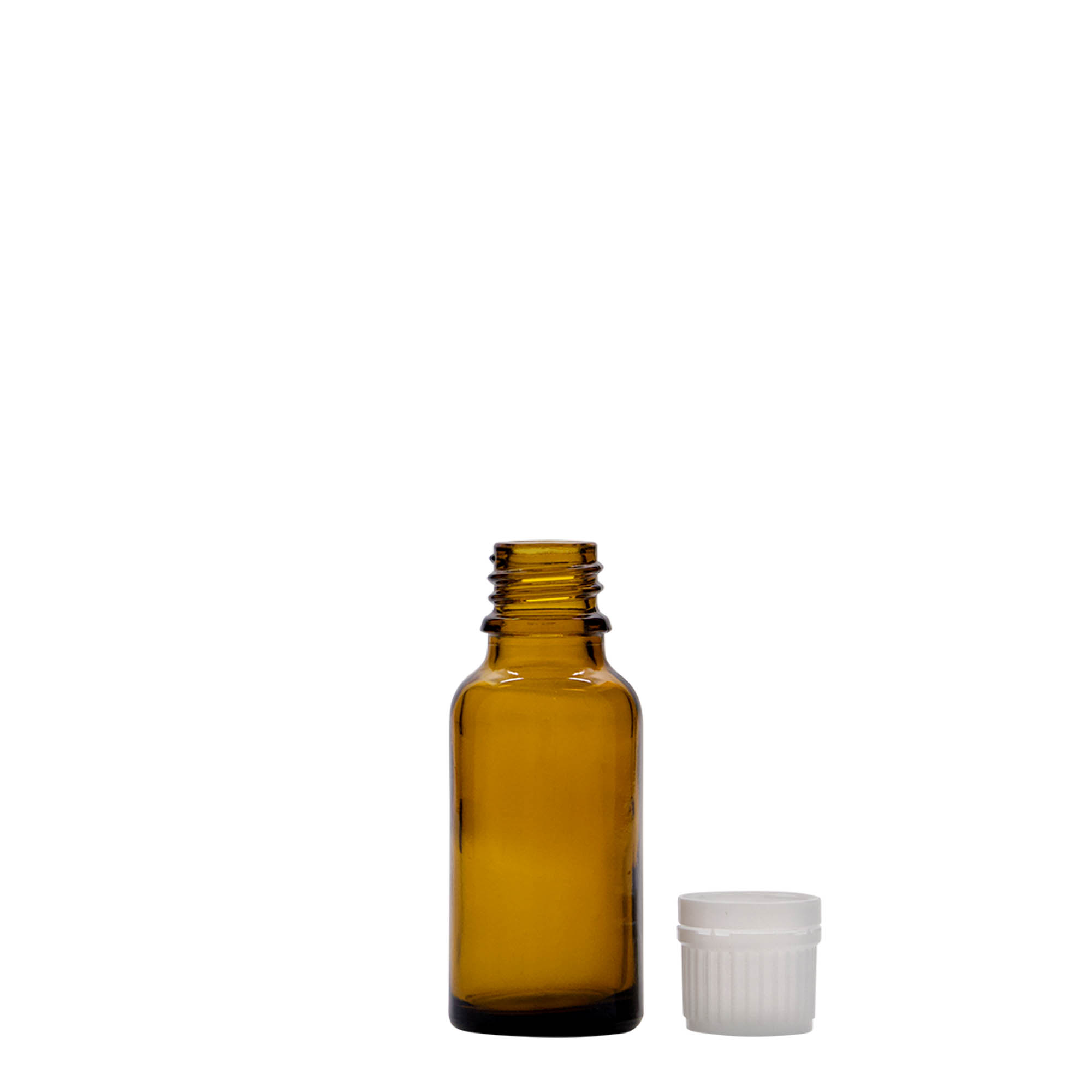 20 ml shishe mjekësore, qelq kafe, gojë: DIN 18 20 ml shishe mjekësore, qelq kafe, gojë: DIN 18
