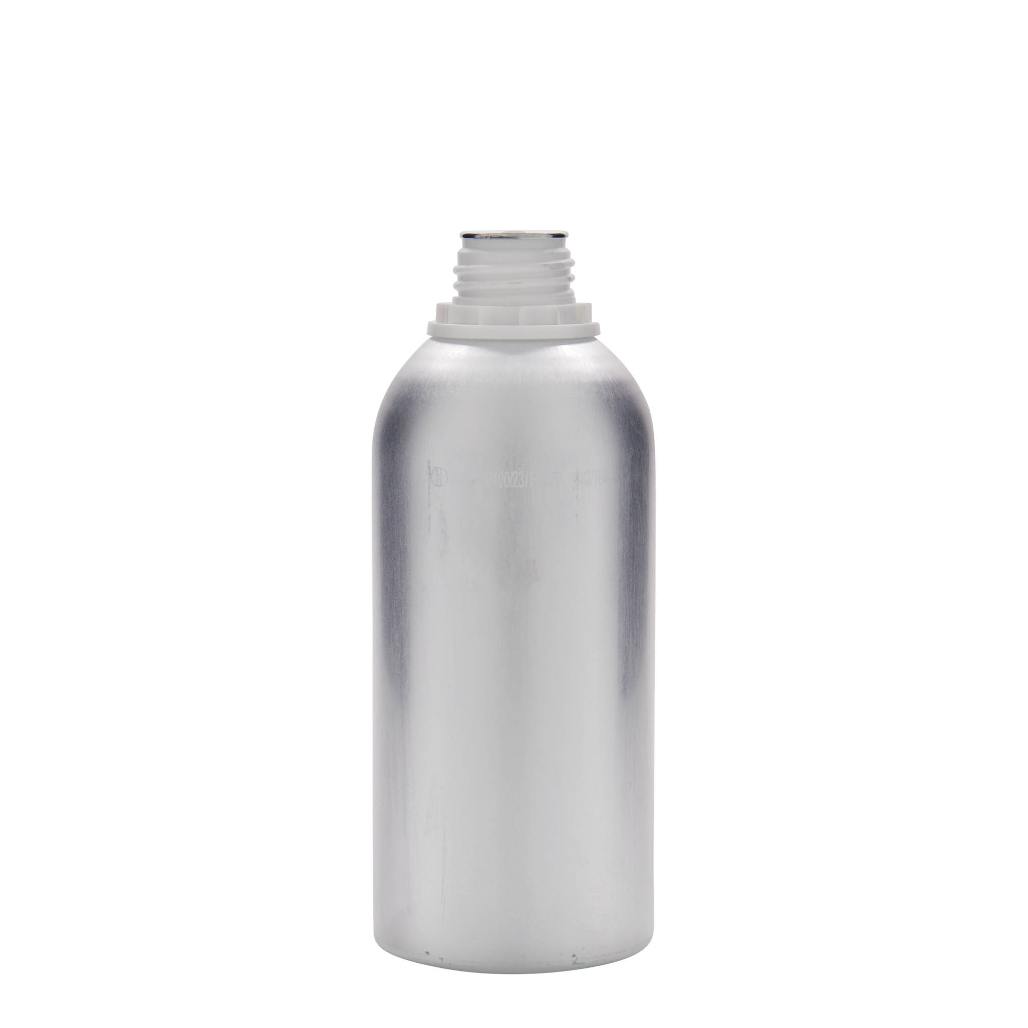 625 ml shishe alumini, metal, argjend, goja: DIN 32