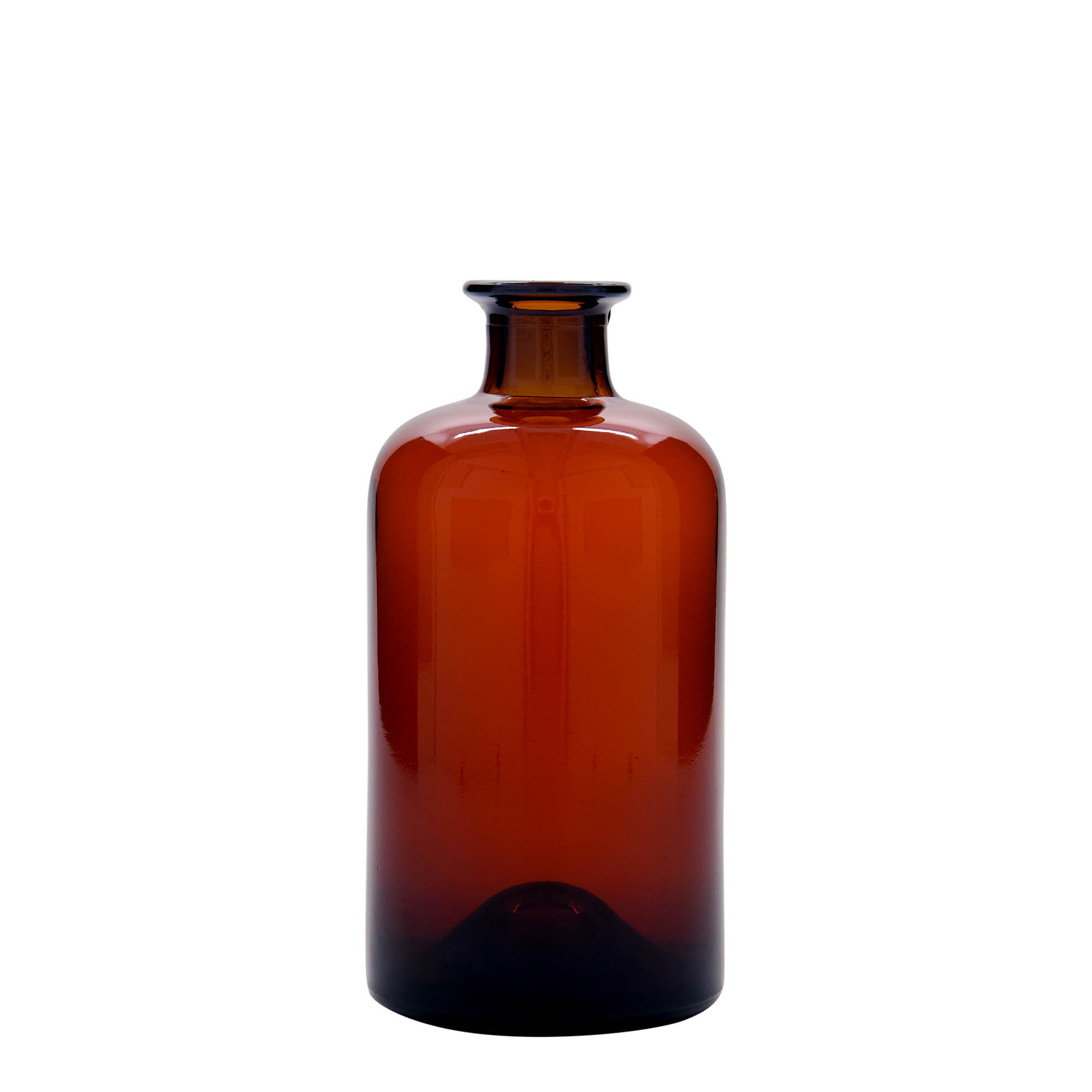 Shishe qelqi 500 ml, farmaci, kafe, goja: kork