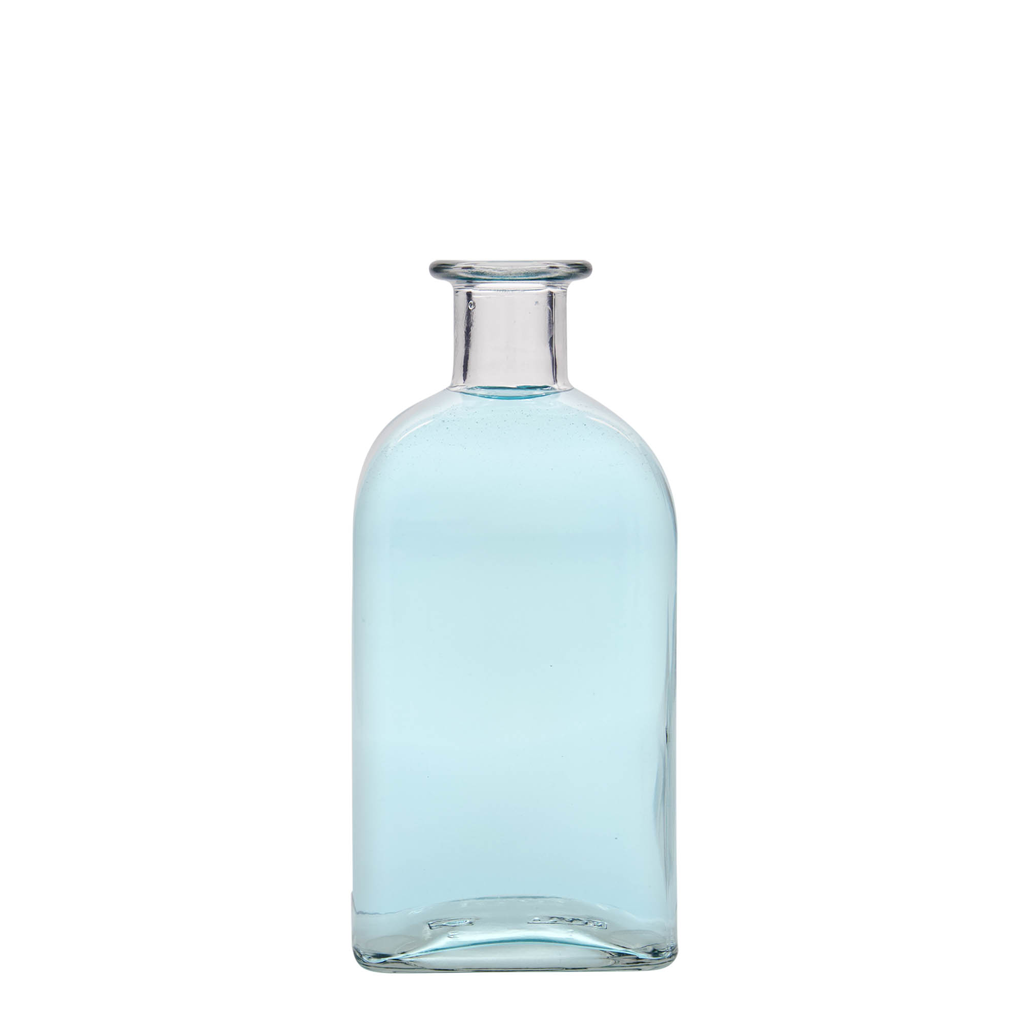 Shishe qelqi 500 ml Apotheker Carré, katrore, gojë: korek Shishe qelqi 500 ml Apotheker Carré, katrore, gojë: korek