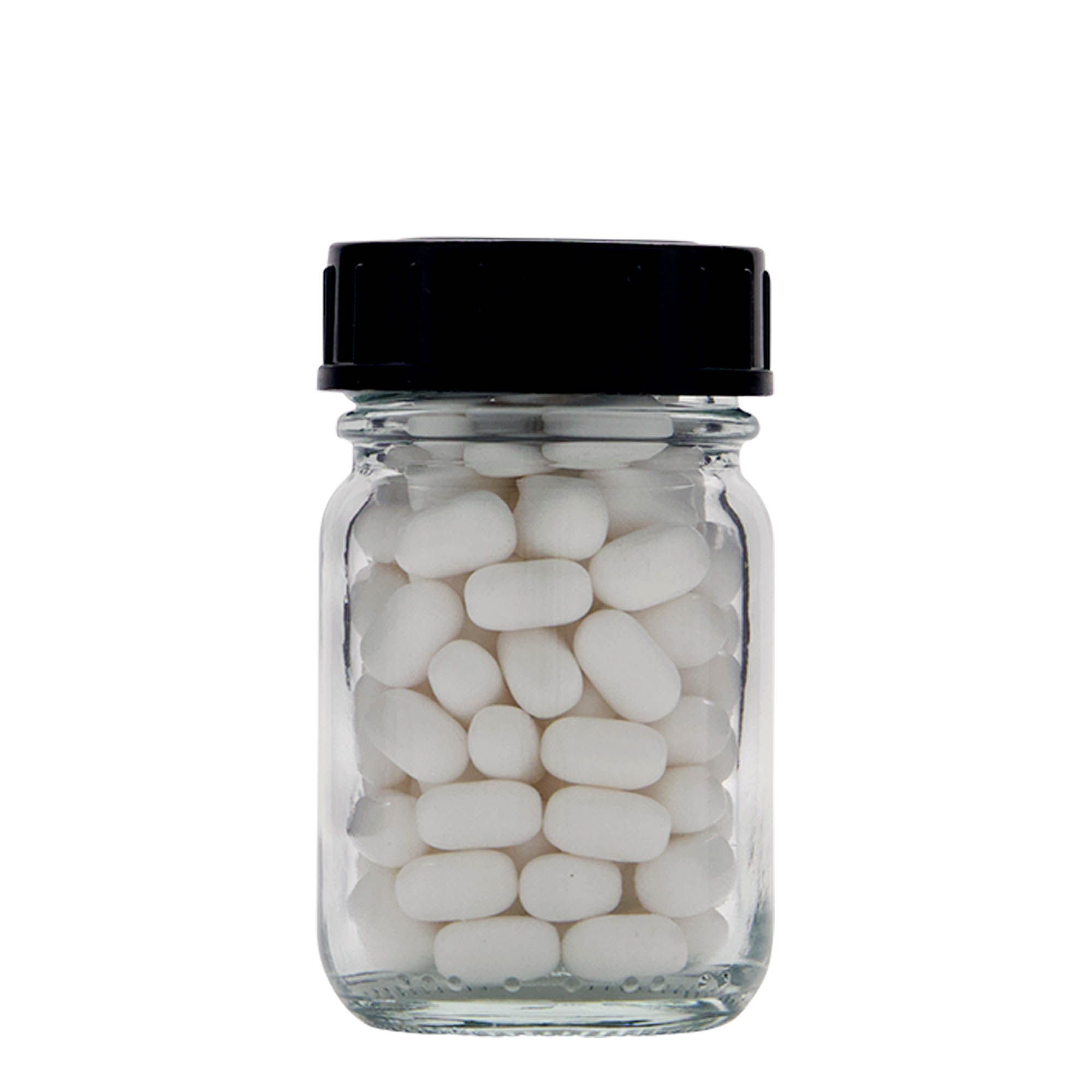 50 ml gotë me qafë të gjerë, hapje: DIN 40