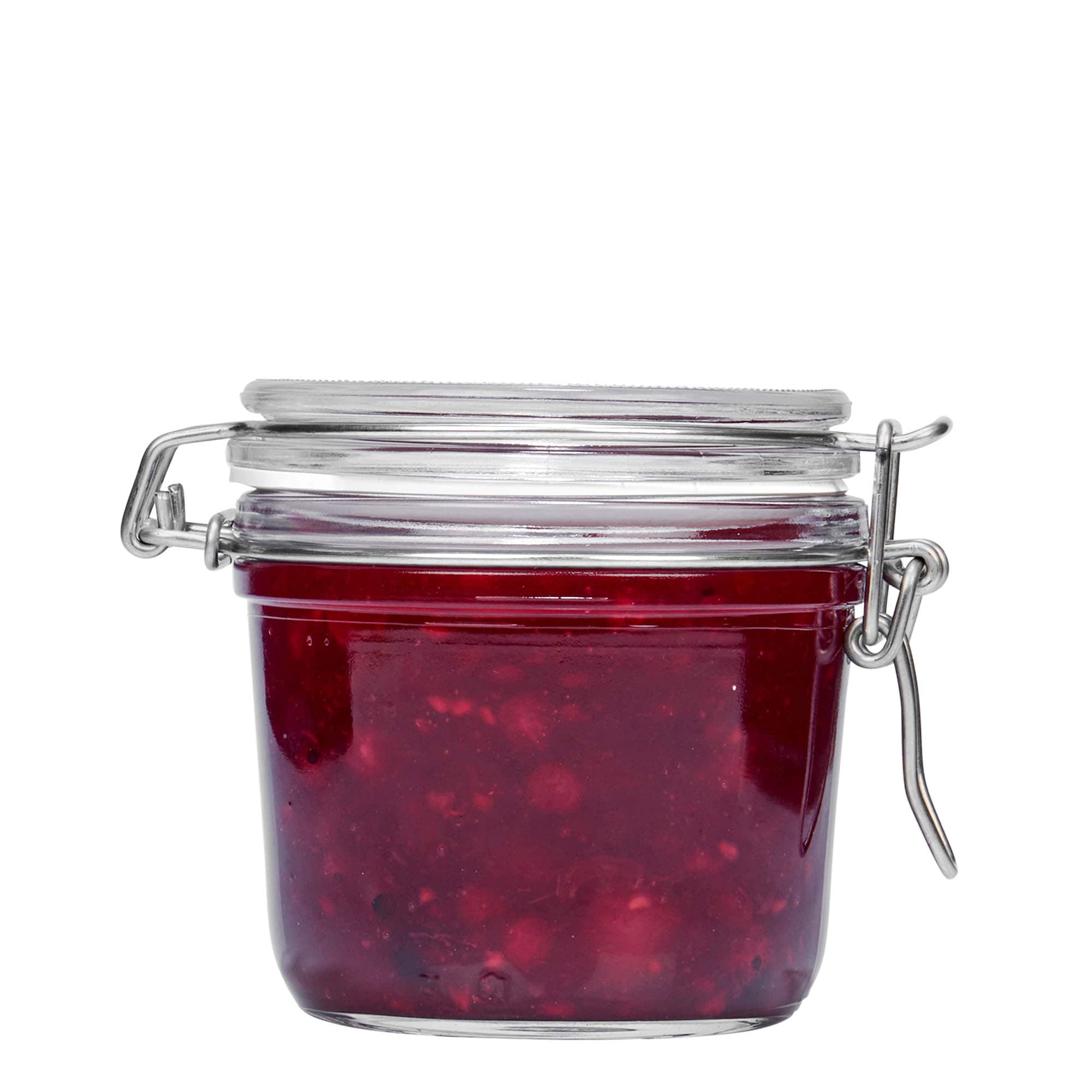 350 ml kavanoz me kapak me tel 'Fido', hapja: mbyllje me kapak me tel