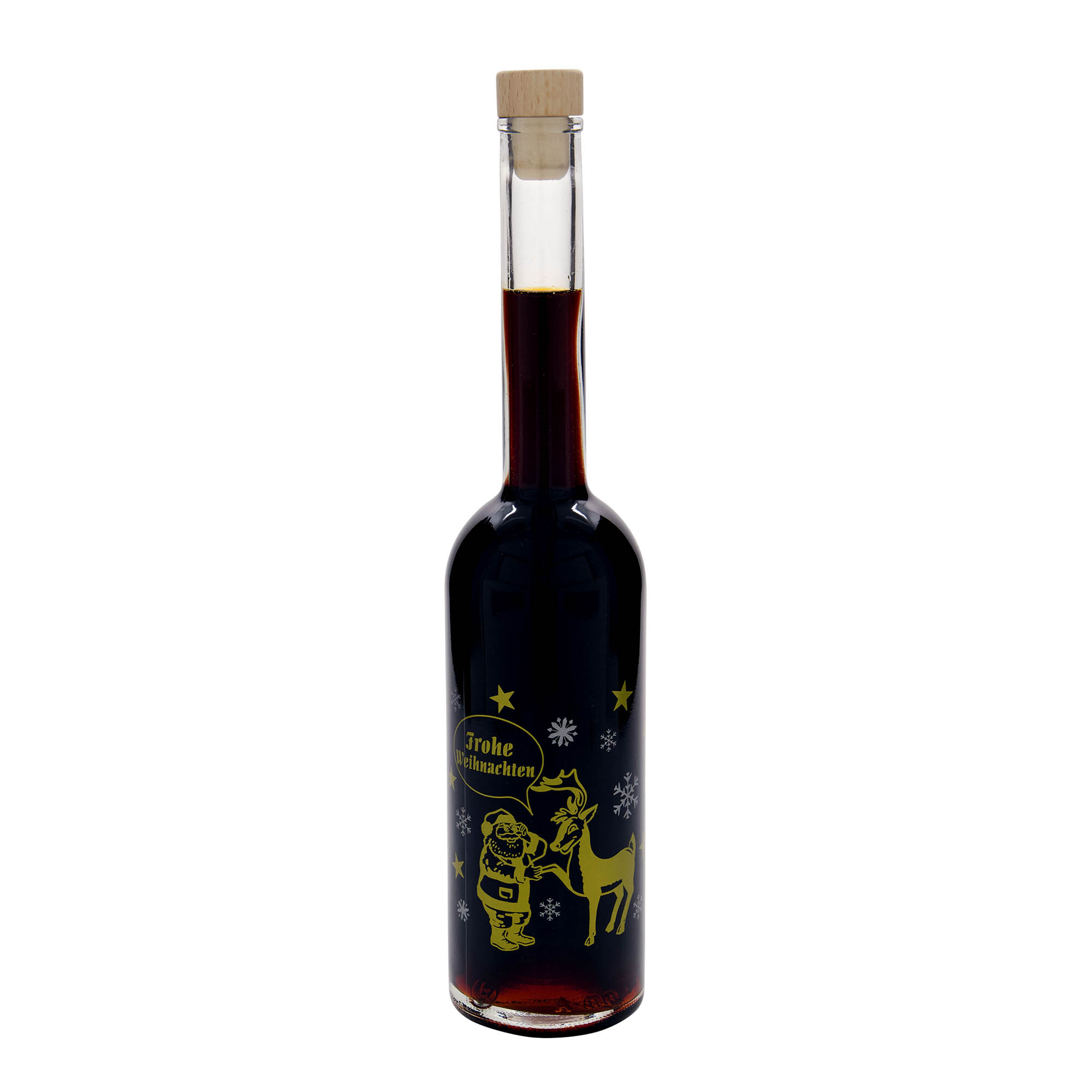 Shishe qelqi 500 ml 'Opera', motiv: Fishekzjarre, gojë: kork Shishe qelqi 500 ml 'Opera', motiv: Fishekzjarre, gojë: kork