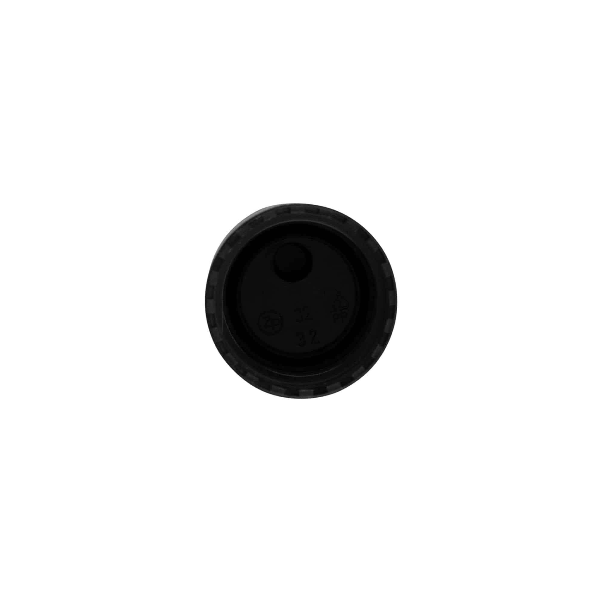 Kapak me vidë Disc Top, plastikë PP, e zezë, për hapje: 24/410 Kapak me vidë Disc Top, plastikë PP, e zezë, për hapje: 24/410