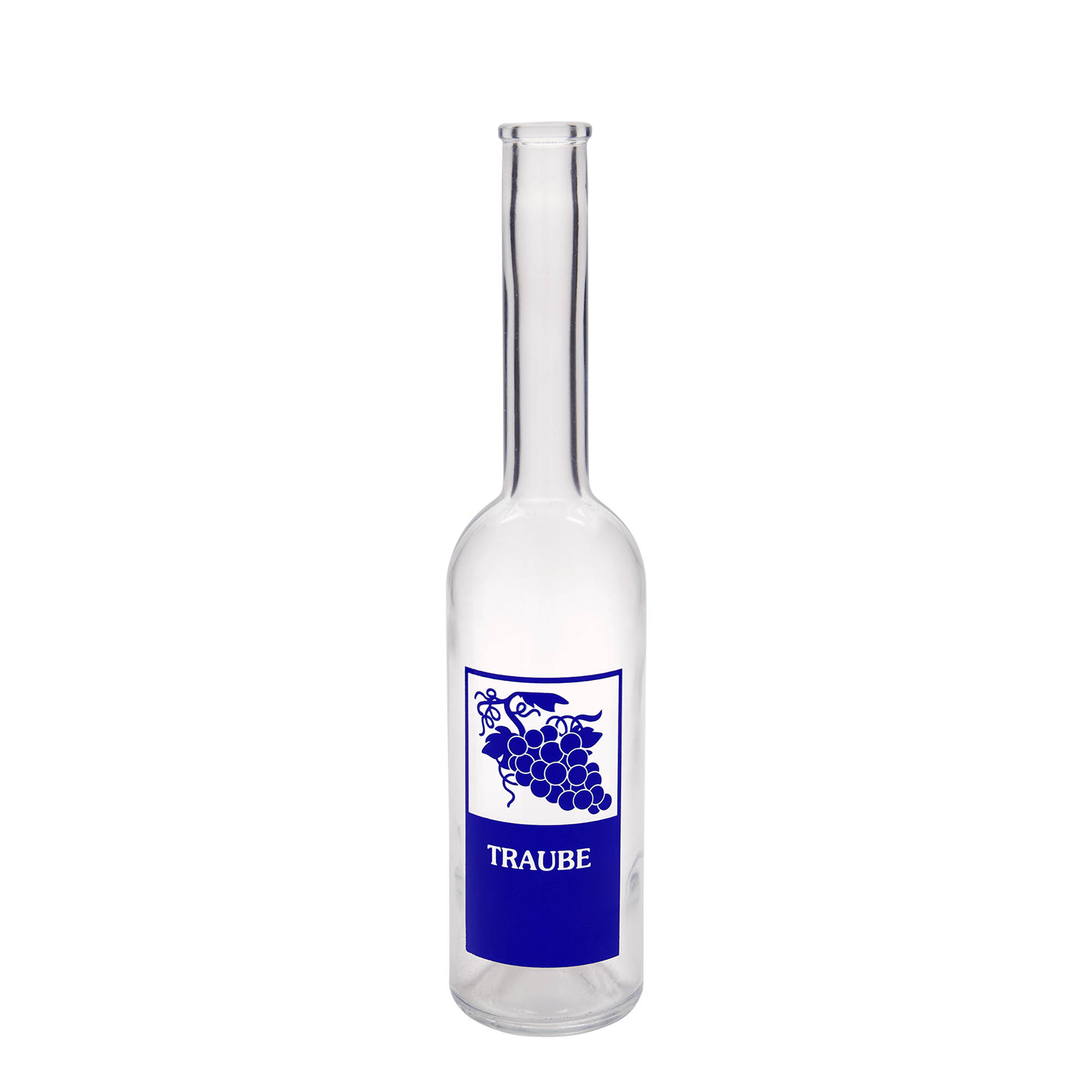 Shishe qelqi 500 ml 'Opera', motiv: rrush, gojë: kork Shishe qelqi 500 ml 'Opera', motiv: rrush, gojë: kork