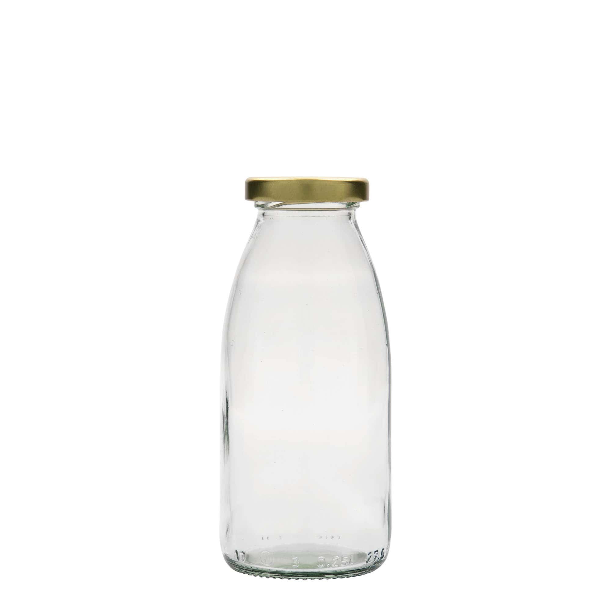 Shishe qelqi 250 ml Vroni #, gojë: Twist-Off (TO 43)