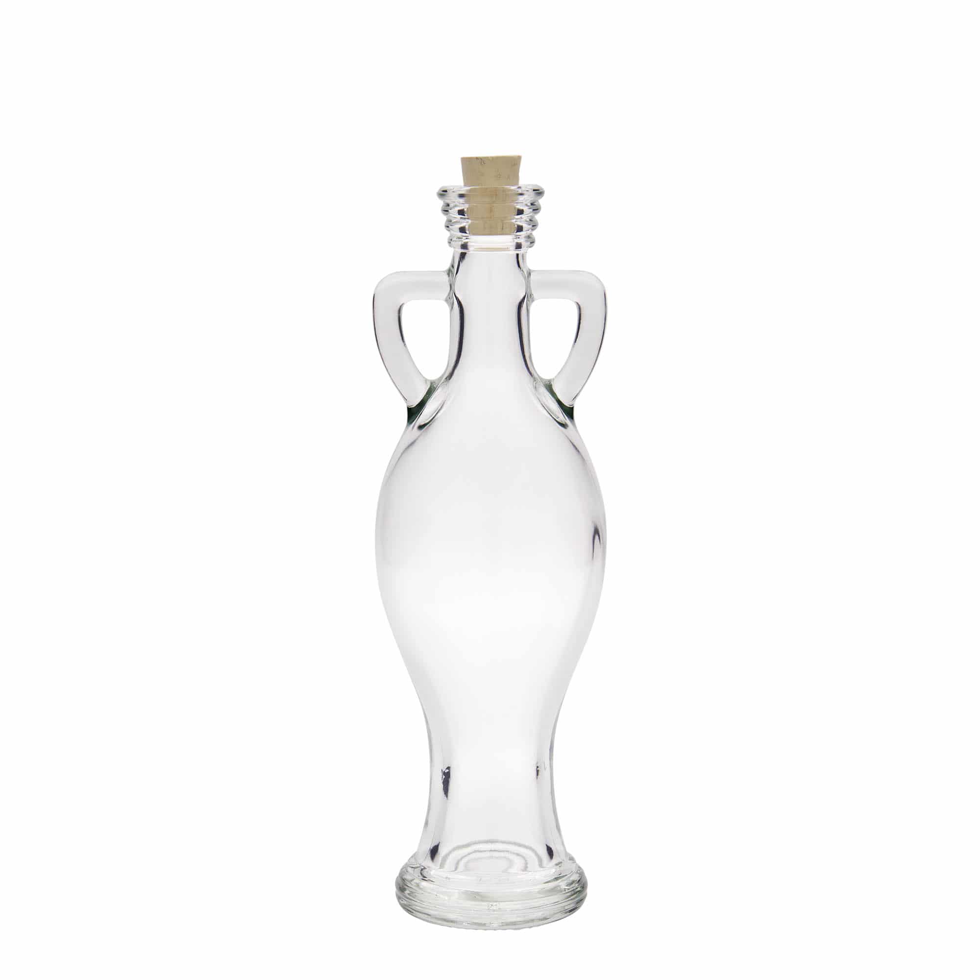 Shishe qelqi 200 ml 'Amphore', hapja: korek