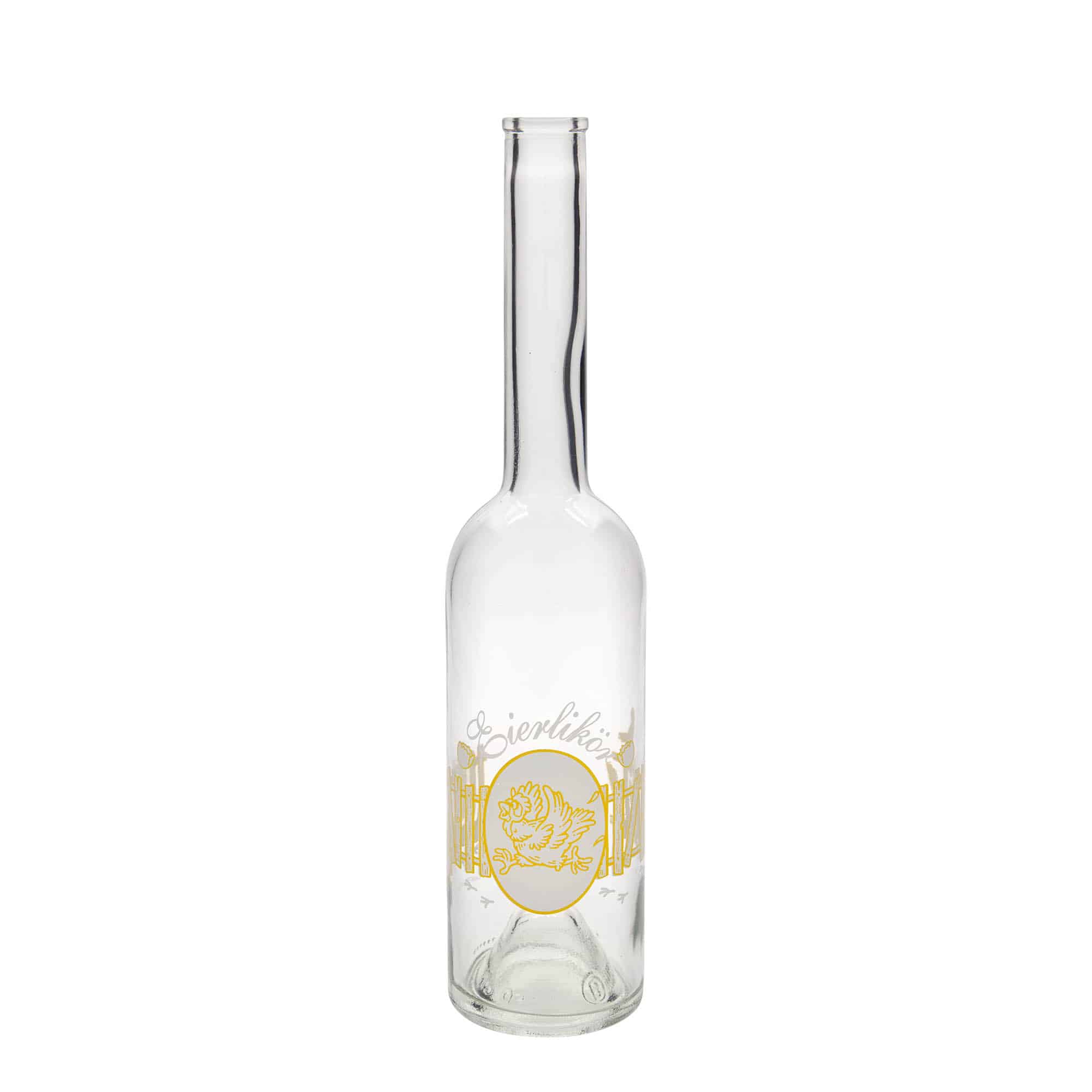 Shishe qelqi 500 ml 'Opera', motiv: likuer vezësh, gojë: korek