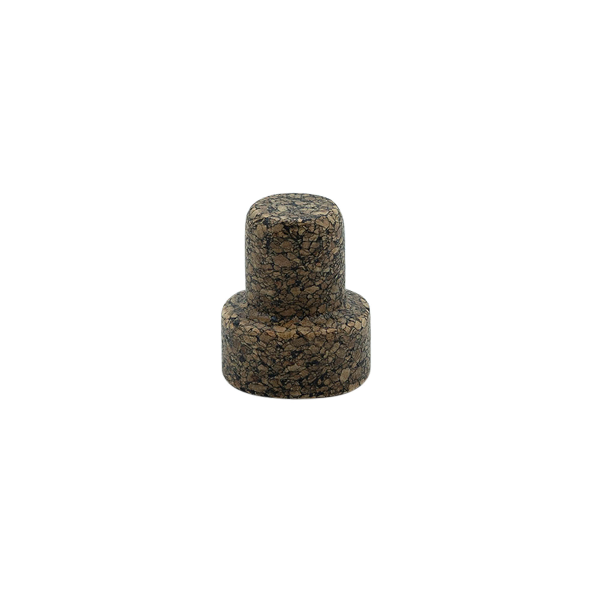 Kapak doreze 'Sharp' 19,5 mm, Corkcoal, për gojëzën: Korek Kapak doreze 'Sharp' 19,5 mm, Corkcoal, për gojëzën: Korek