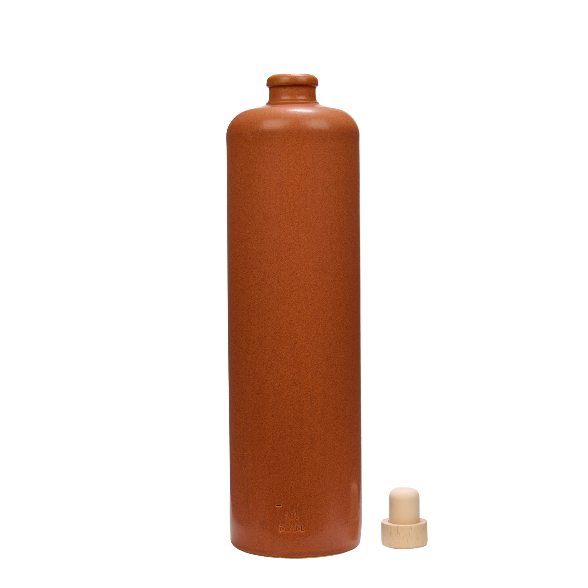 1.000 ml krua pott, qeramikë, kuq-kafe, gojë: korek 1.000 ml krua pott, qeramikë, kuq-kafe, gojë: korek