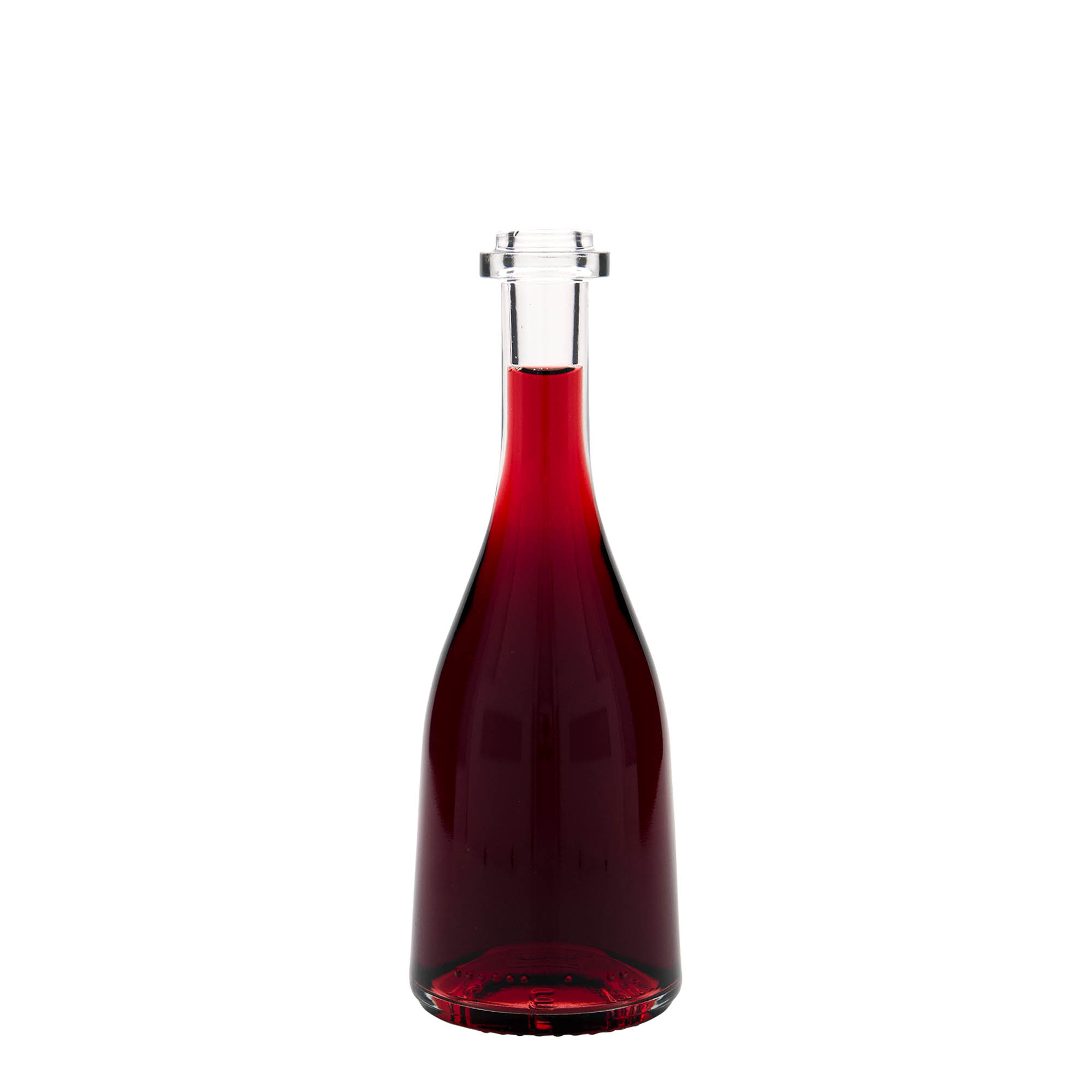 200 ml shishe qelqi 'Rustica', Hapura: Korek