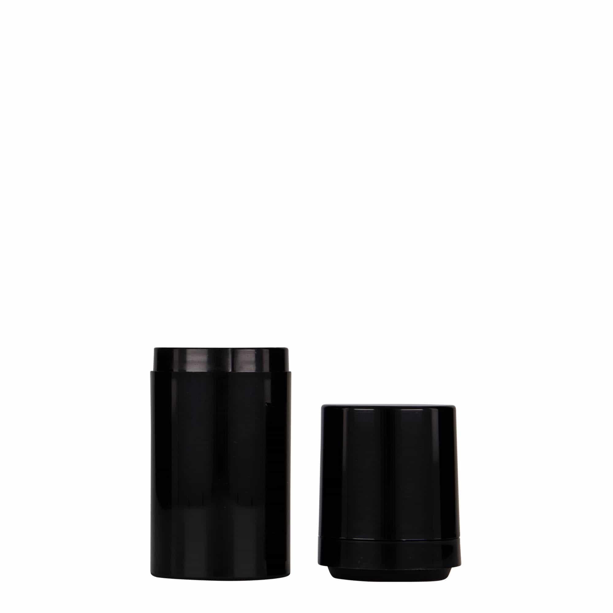30 ml Dispenser Airless 'Mezzo', plastikë PP, e zezë