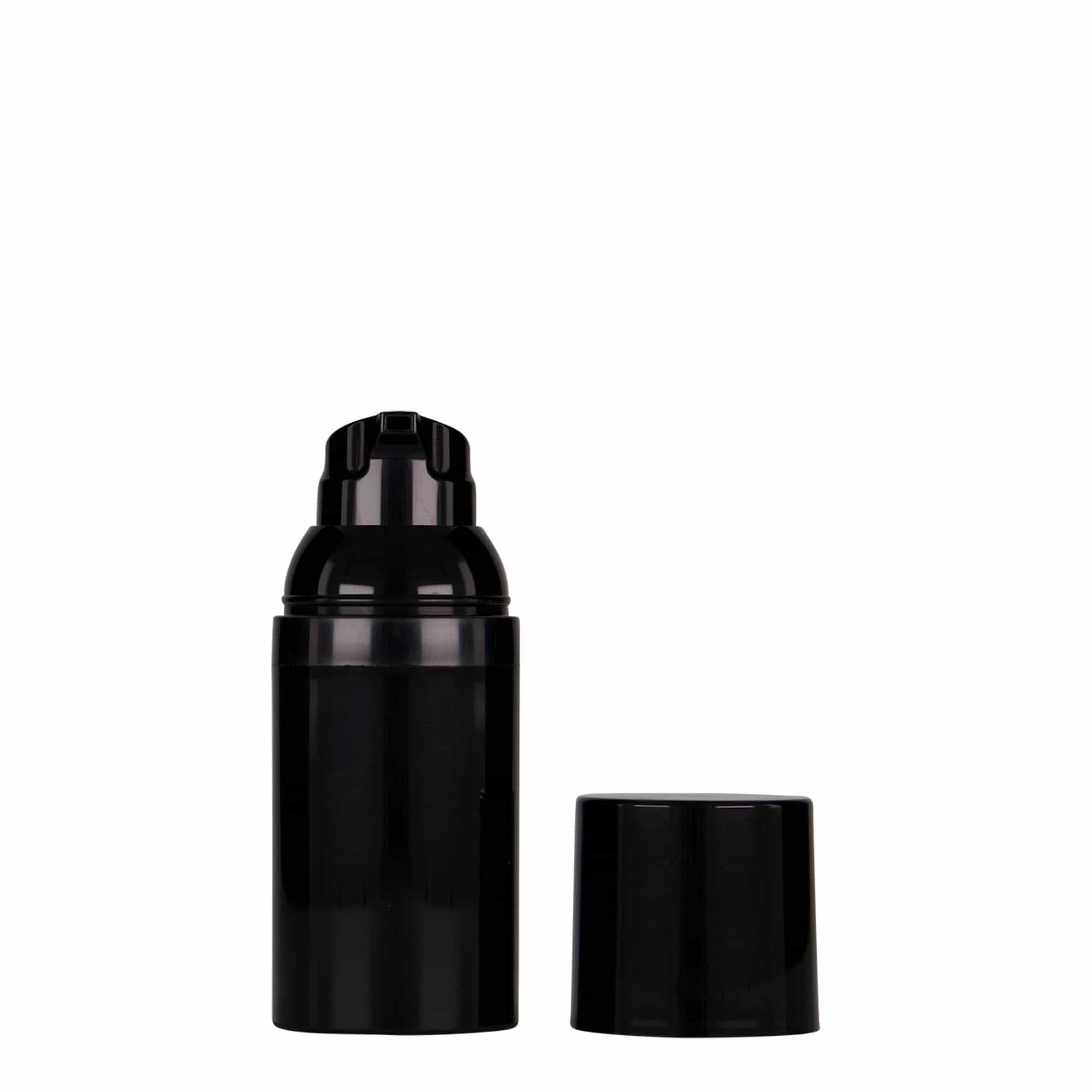 30 ml Dispenser Airless 'Mezzo', plastikë PP, e zezë