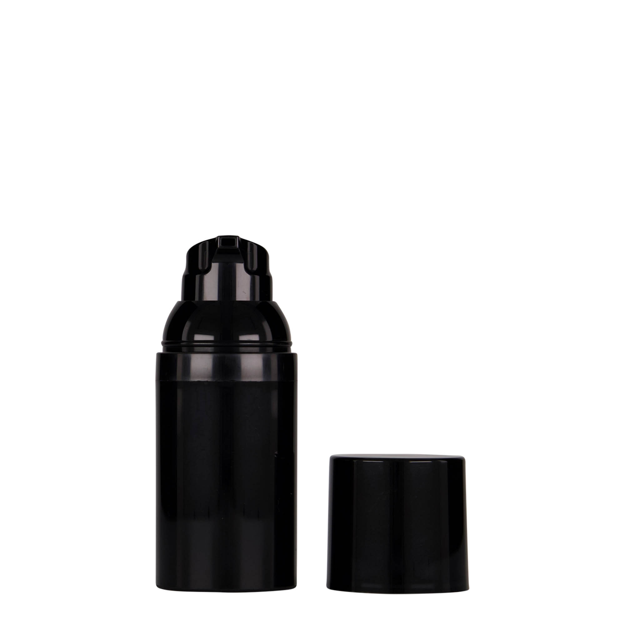 30 ml Dispenser Airless 'Mezzo', plastikë PP, e zezë 30 ml Dispenser Airless 'Mezzo', plastikë PP, e zezë
