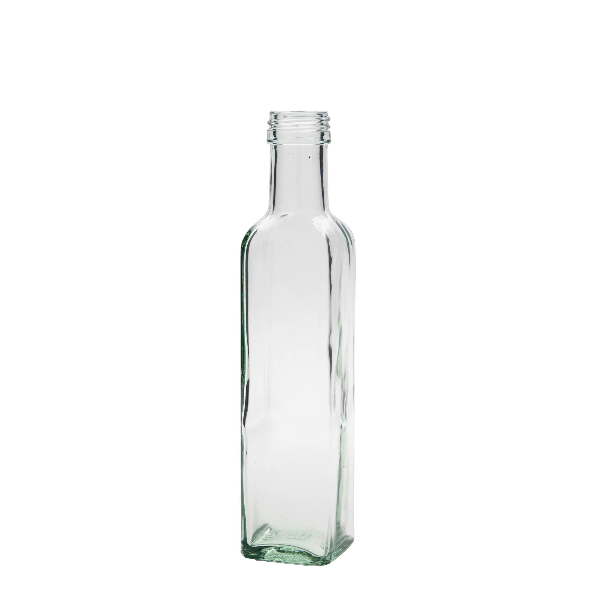 250 ml shishe qelqi 'Marasca', katrore, gojë: PP 31,5