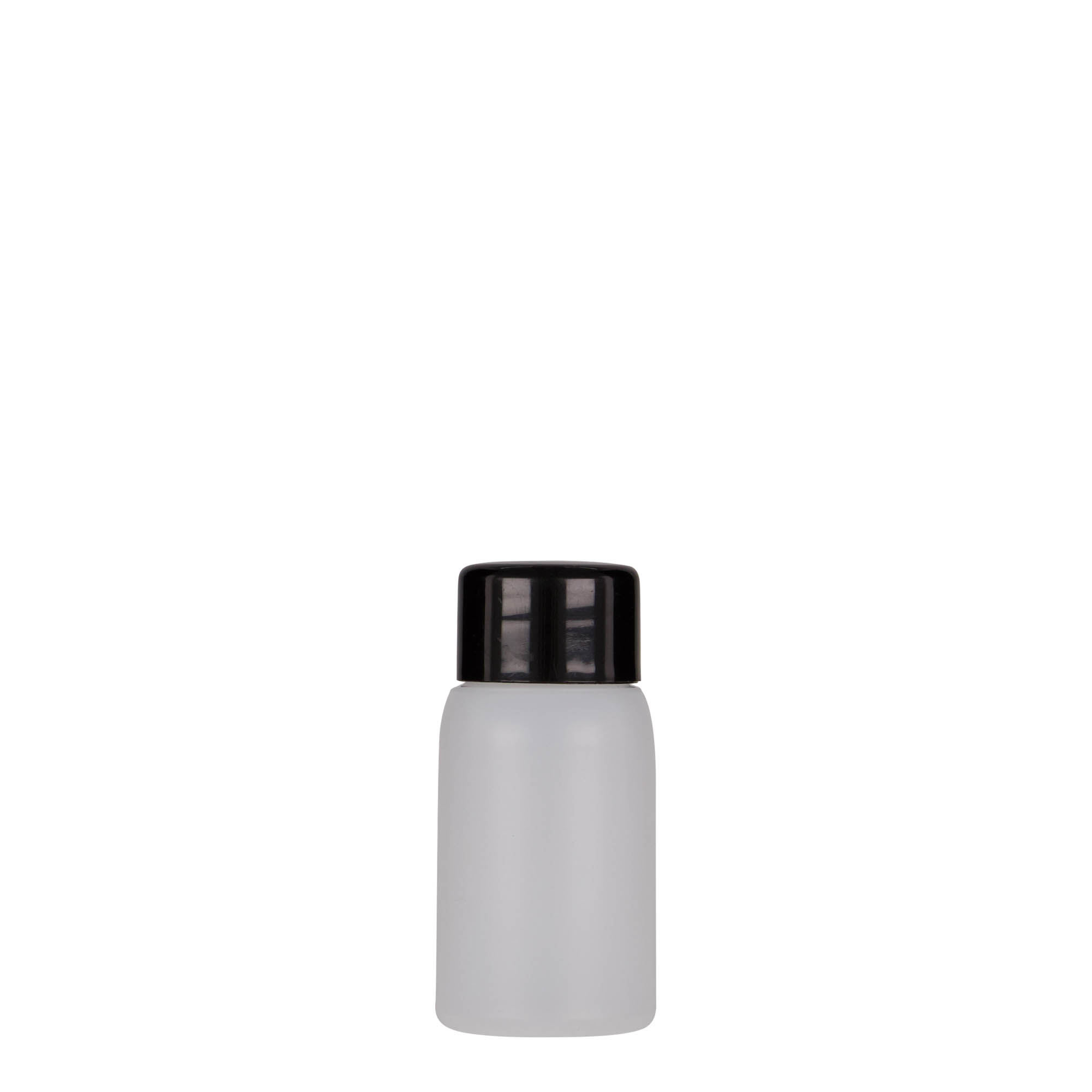 30 ml shishe plastike 'Tuffy', HDPE, natyrale, hapje: 24/410