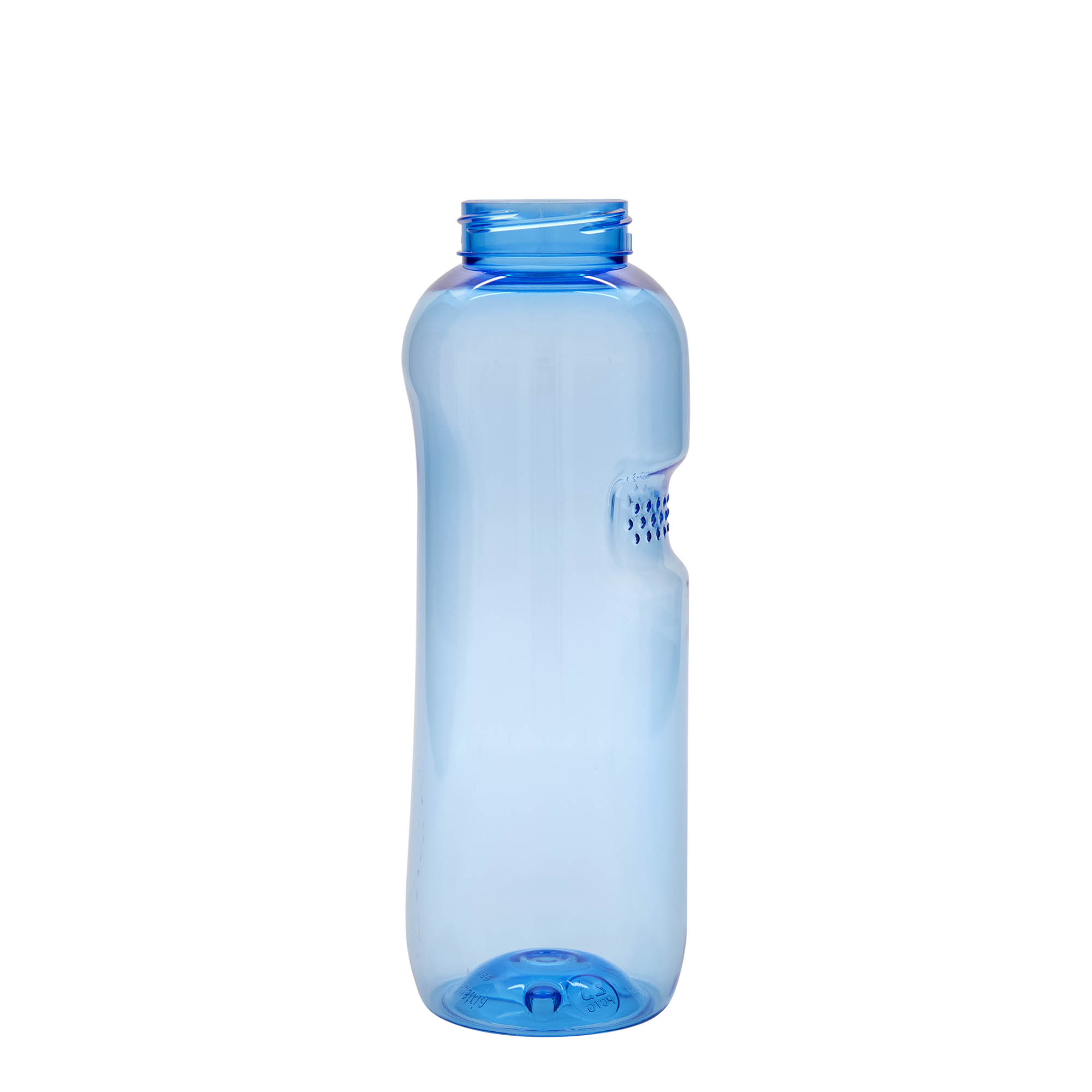 750 ml shishe pijesh PET 'Kavodrink', plastikë, blu
