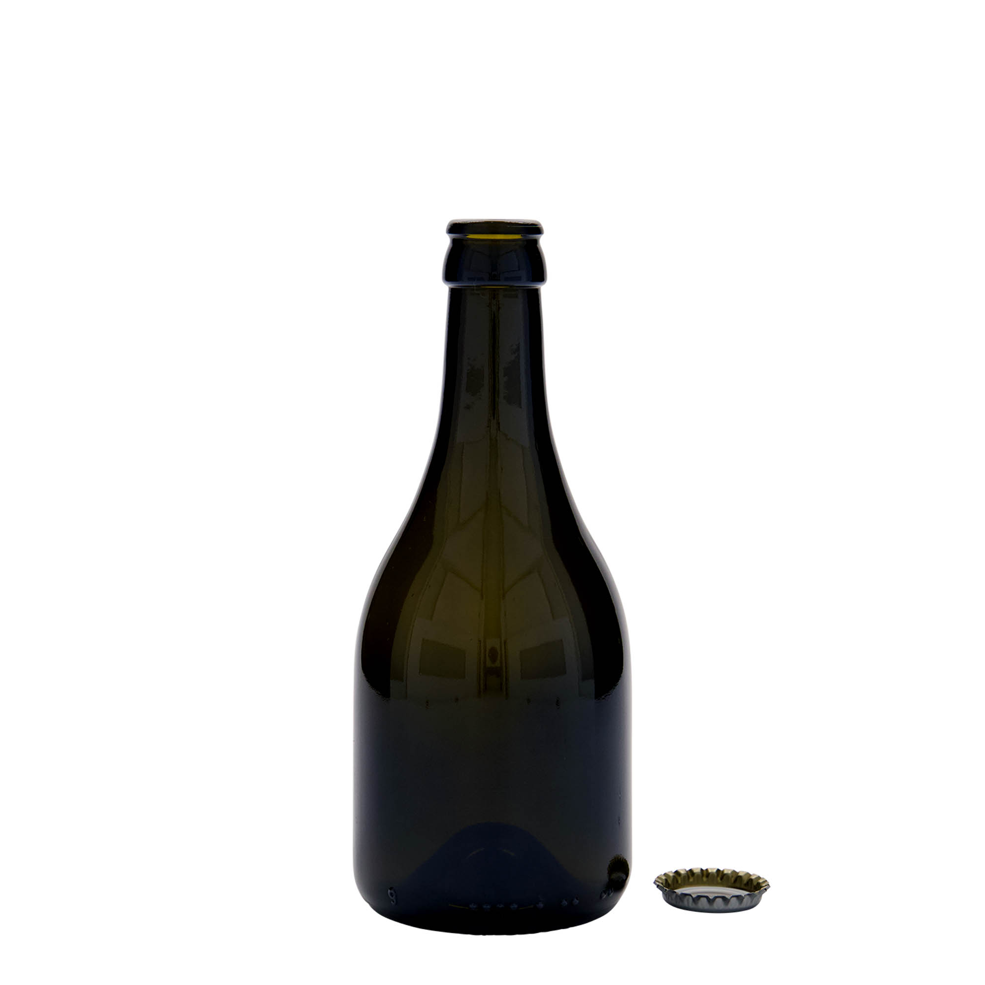 330 ml shishe birre 'Horta', qelq, jeshile antike, gojë: Kronkorken 330 ml shishe birre 'Horta', qelq, jeshile antike, gojë: Kronkorken
