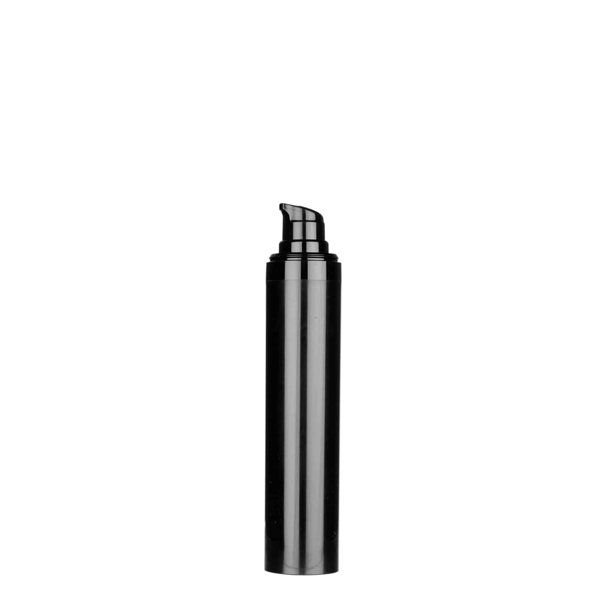 50 ml Dispenser Airless 'Micro', plastike PP, e zezë
