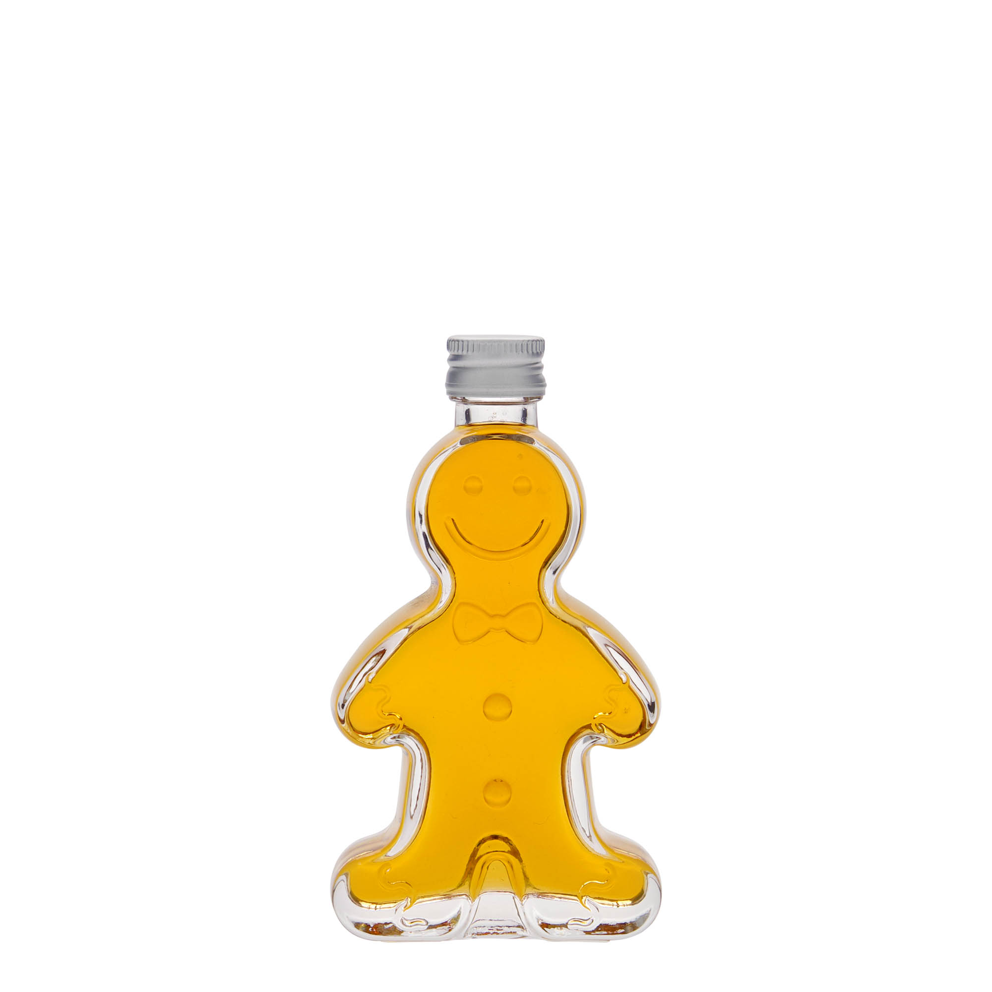 Shishe qelqi 50 ml 'Lebkuchenmann', gojë: PP 18 Shishe qelqi 50 ml 'Lebkuchenmann', gojë: PP 18