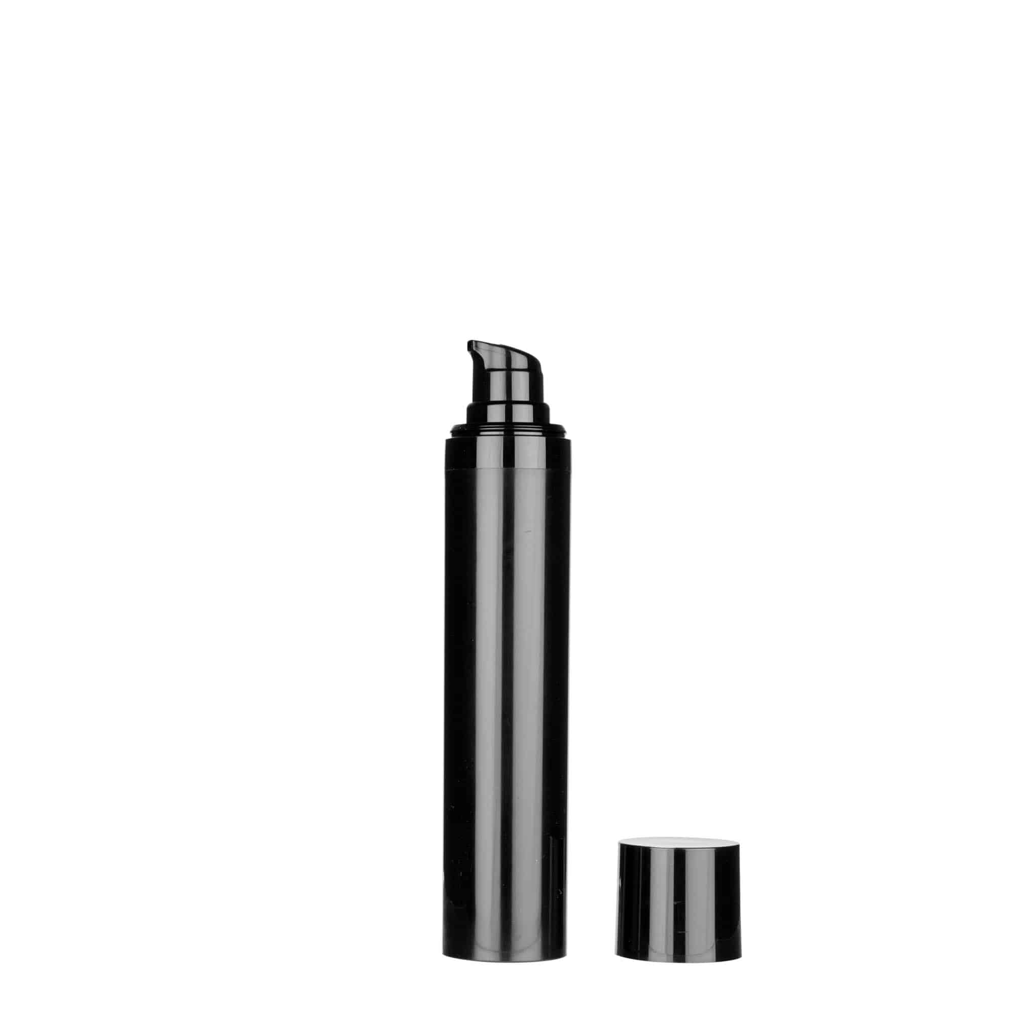 50 ml Dispenser Airless 'Micro', plastike PP, e zezë