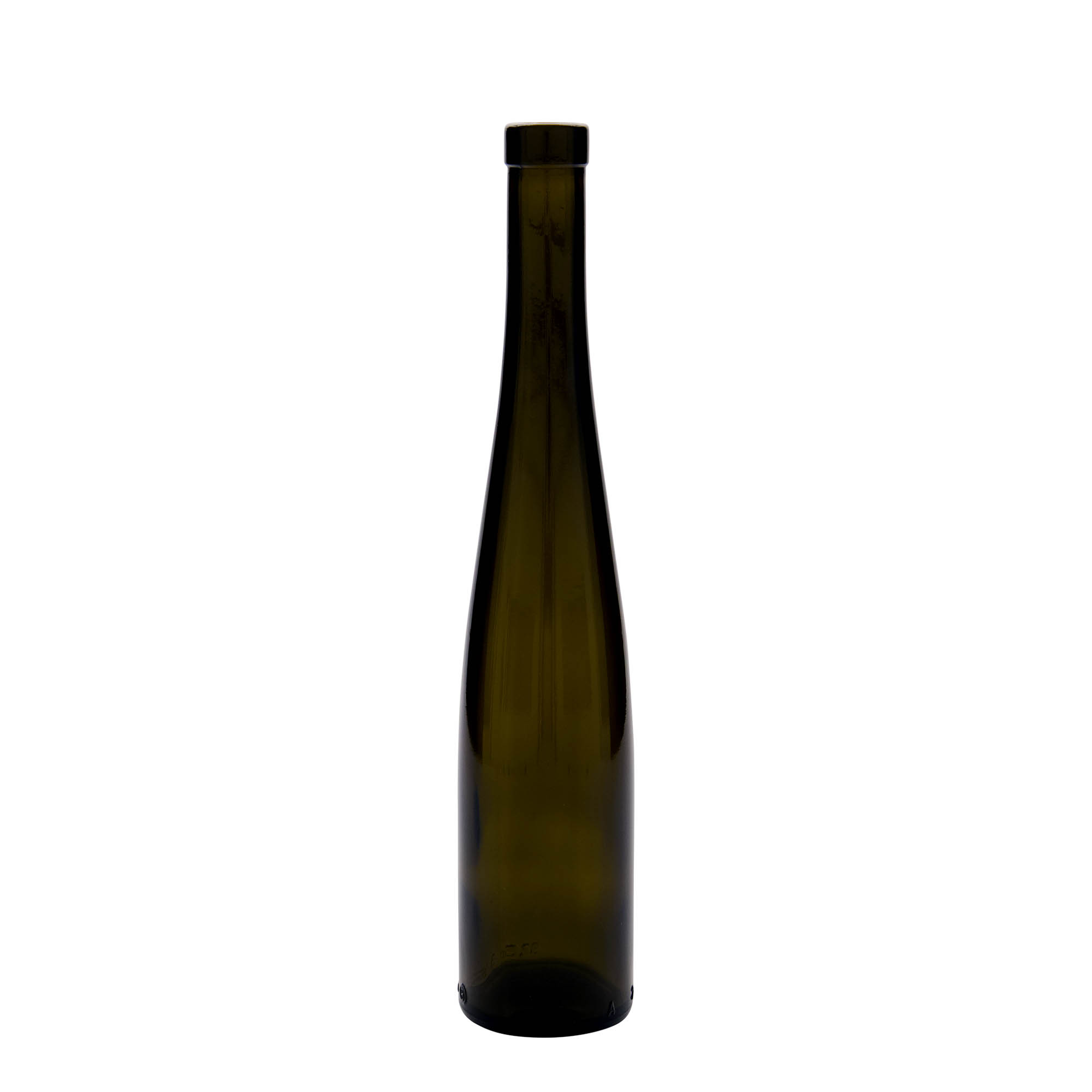 Shishe qelqi 375 ml 'Weinschlegel', jeshile antike, gojë: kork