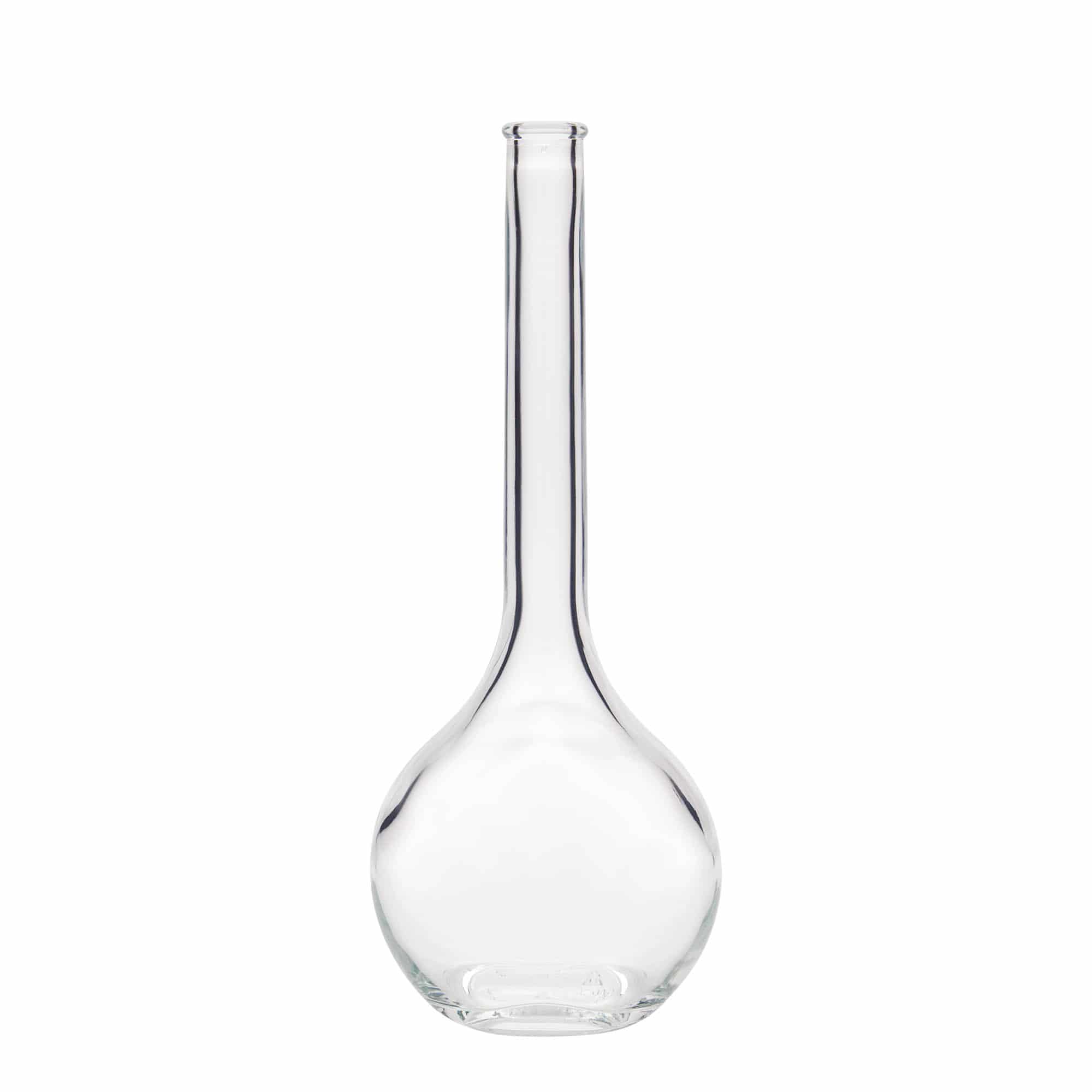 Shishe qelqi 500 ml 'Contessa', ovale, gojë: kork