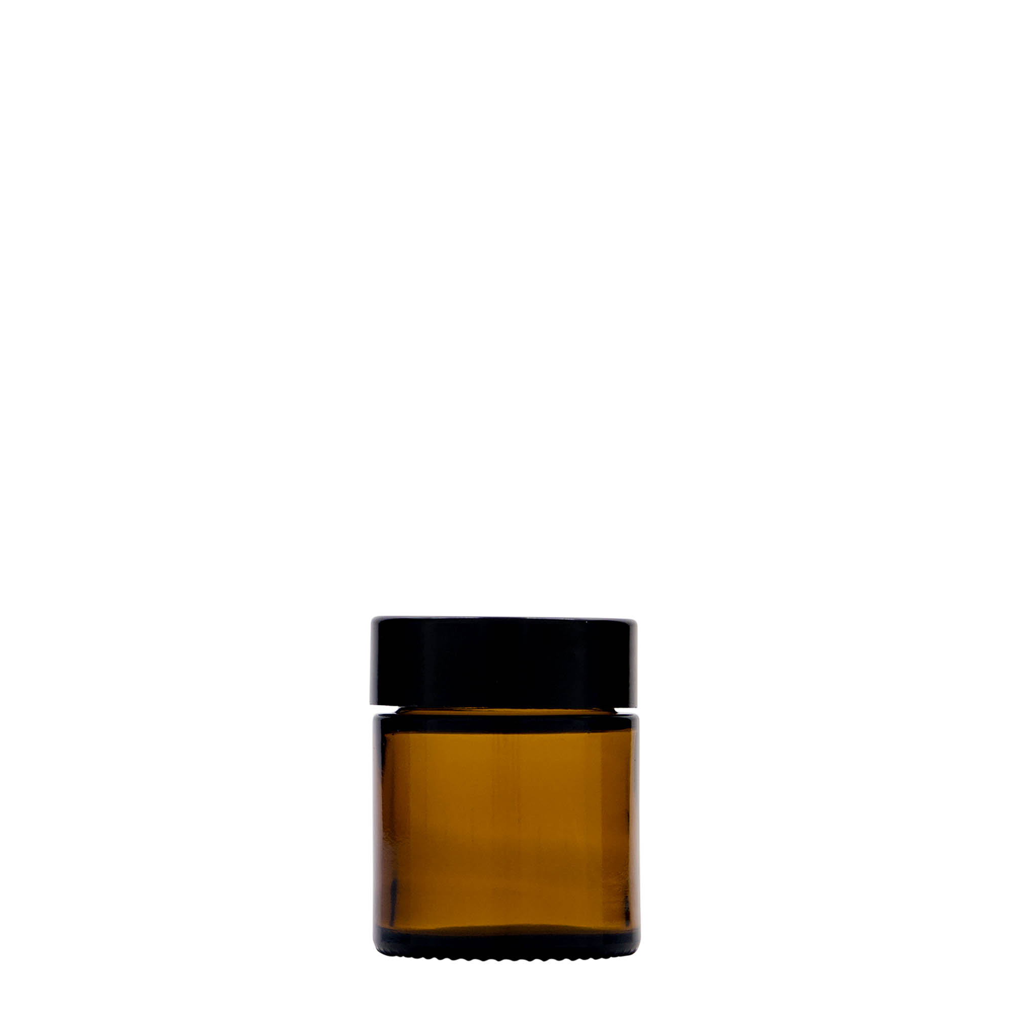 30 ml kavanoz 'Brown Line', qelq, kafe, hapje: kapak me vidë 30 ml kavanoz 'Brown Line', qelq, kafe, hapje: kapak me vidë